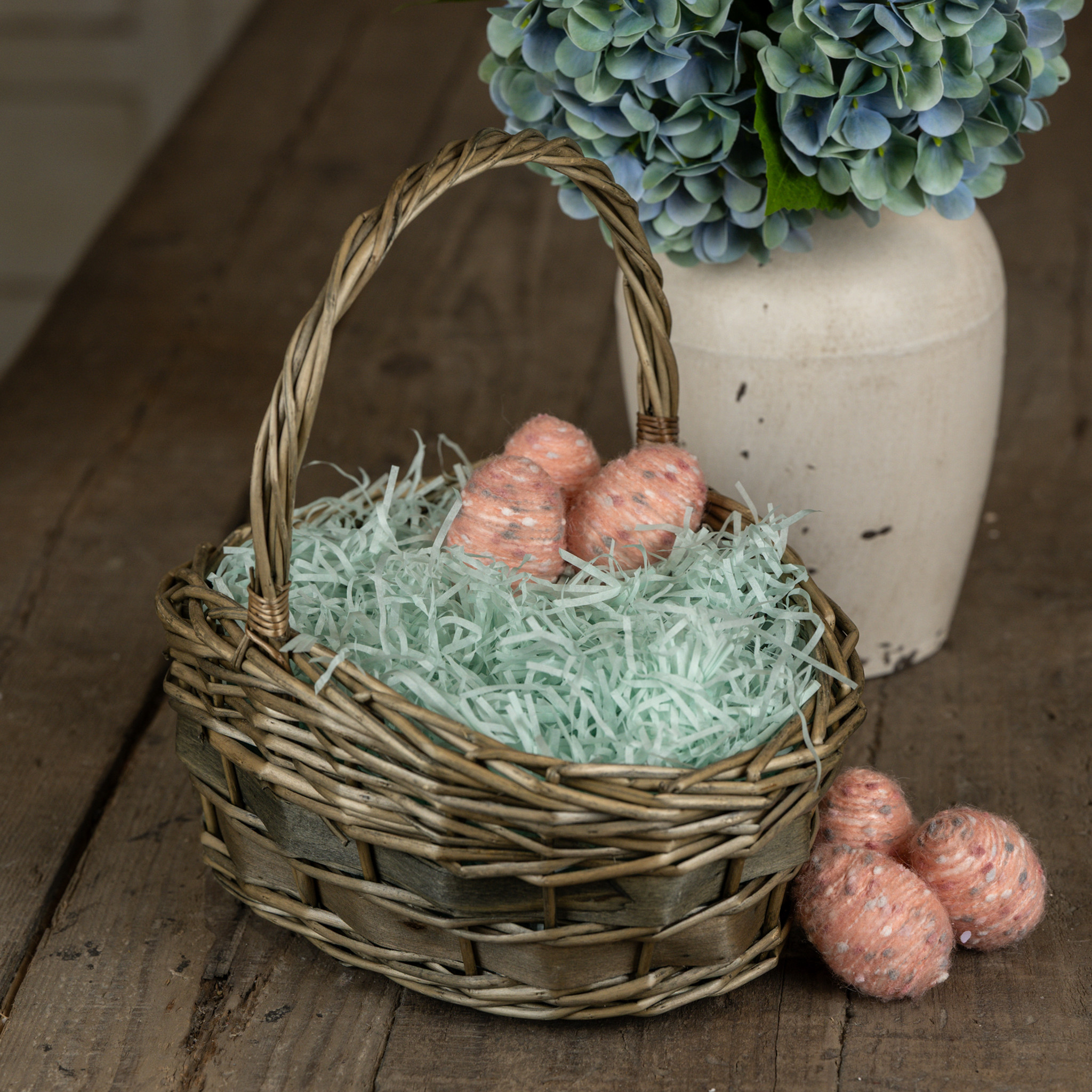 Light Blue Paper Grass