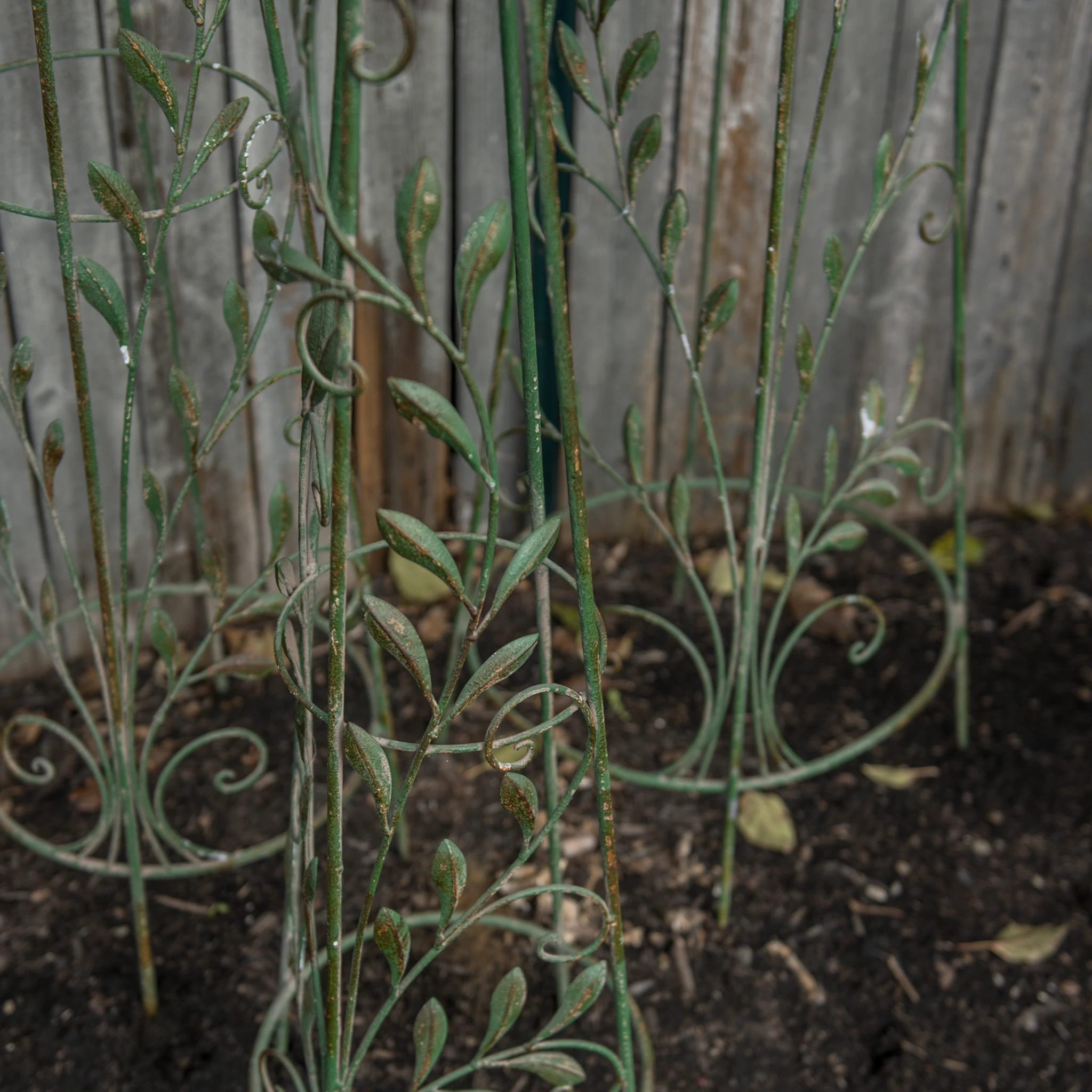 Green Leaf Trellises, Set of 3, photo 5 of 6