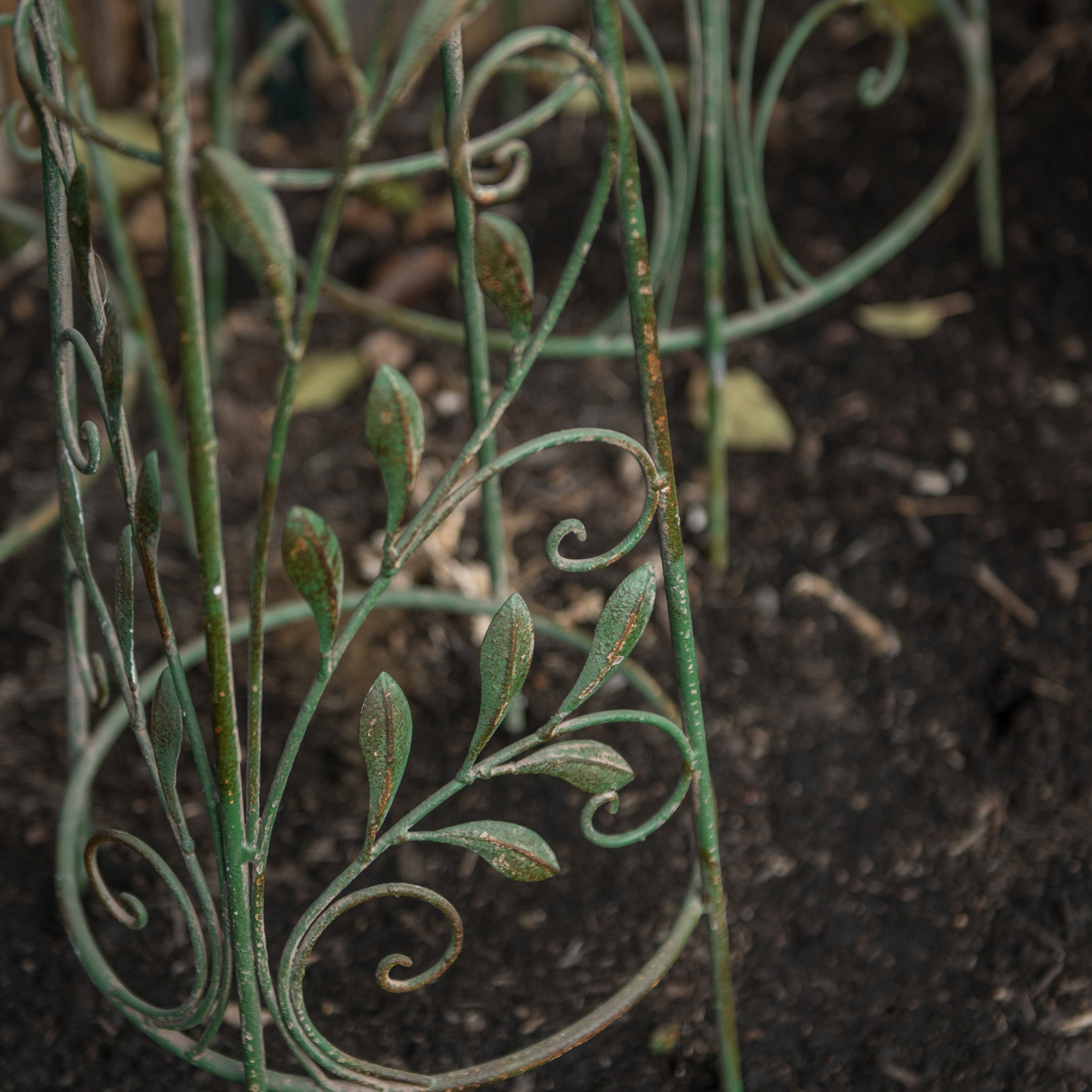 Green Leaf Trellises, Set of 3, photo 6 of 6