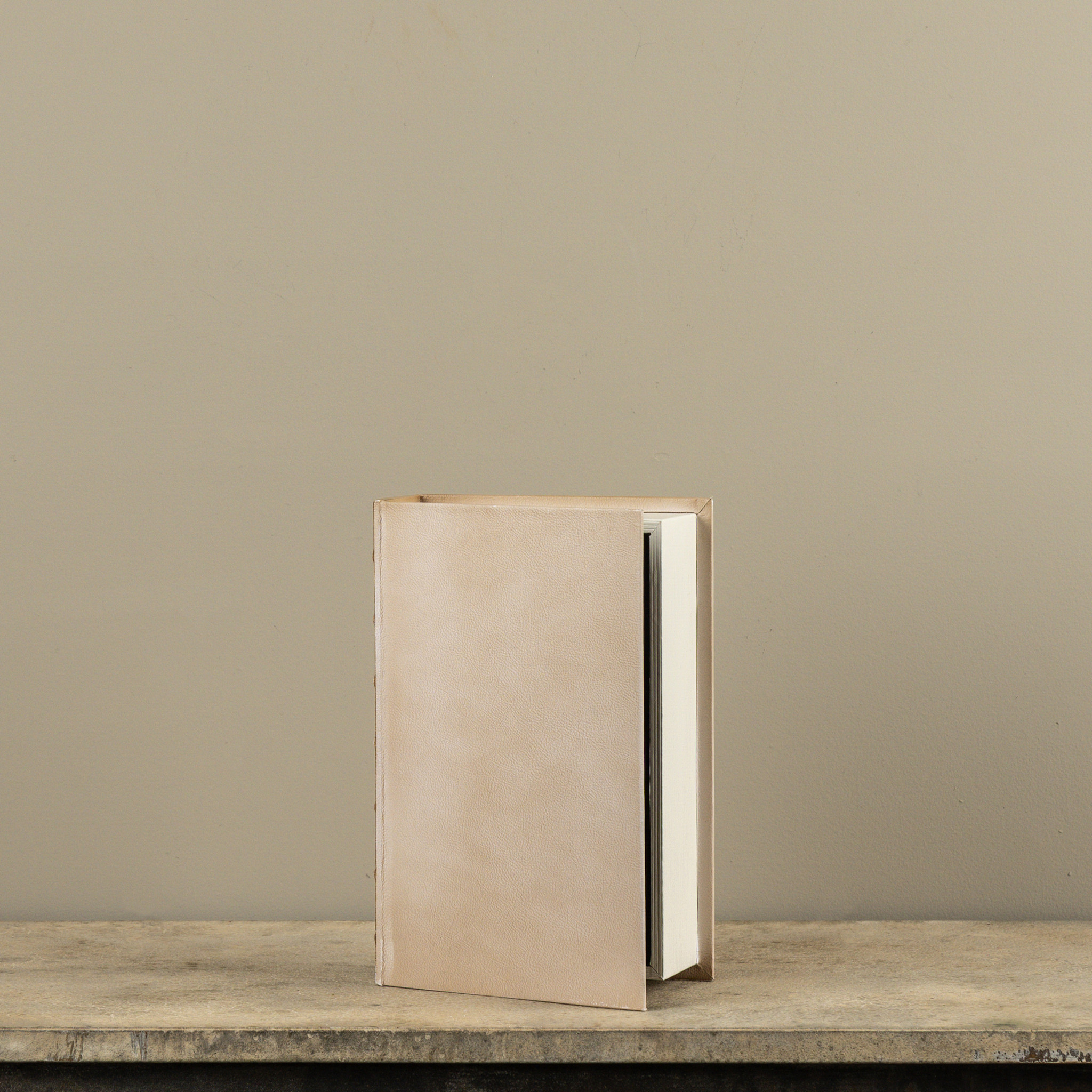 Tan Vintage Book Box, photo 2 of 5