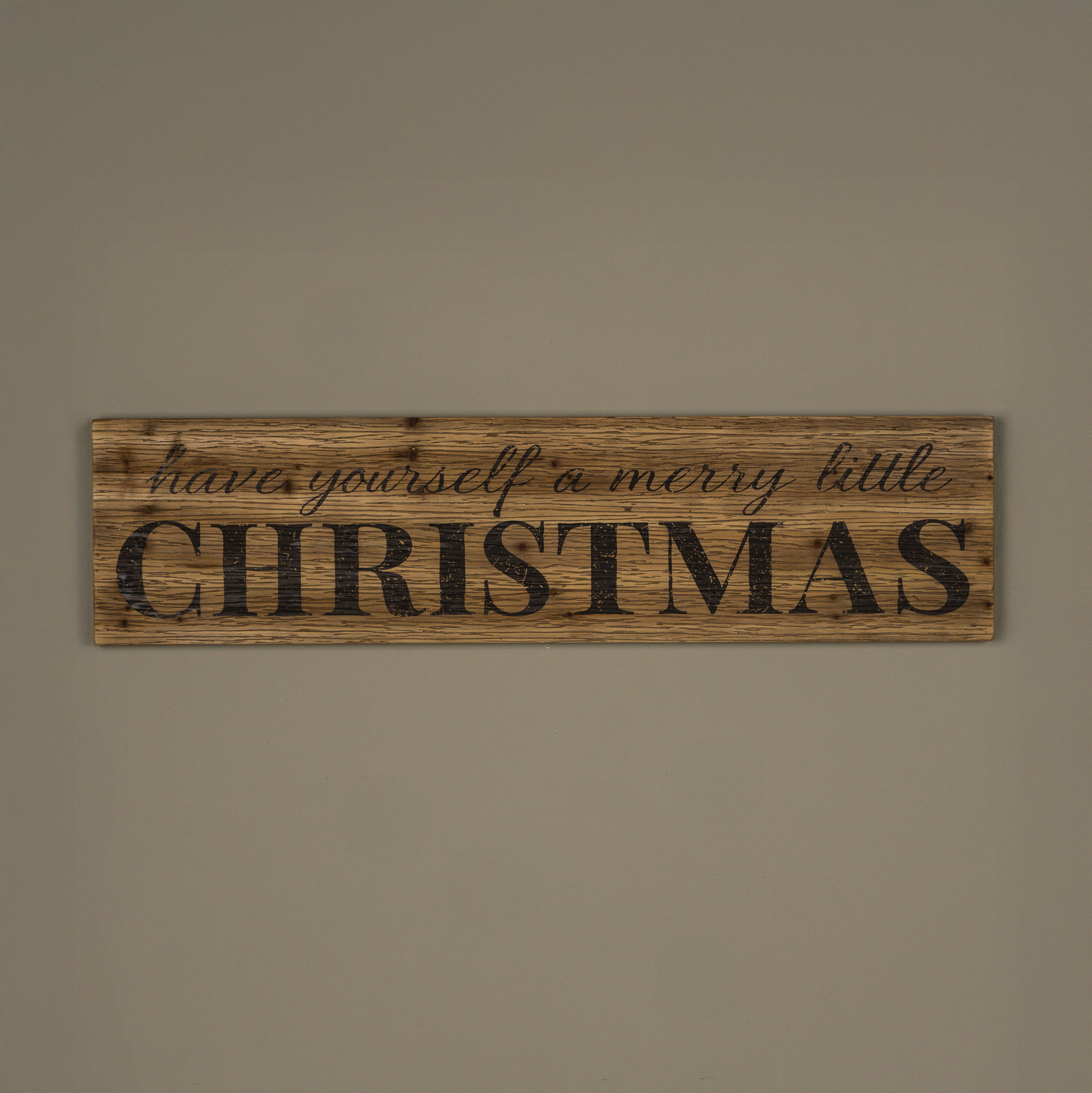 Merry Little Christmas Horizontal Sign, 47.5"