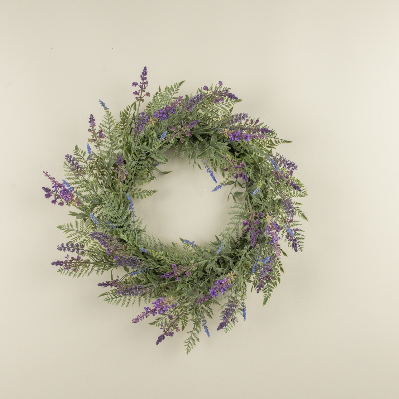 Lavender and Fern Wreath, 24", photo 4 of 4