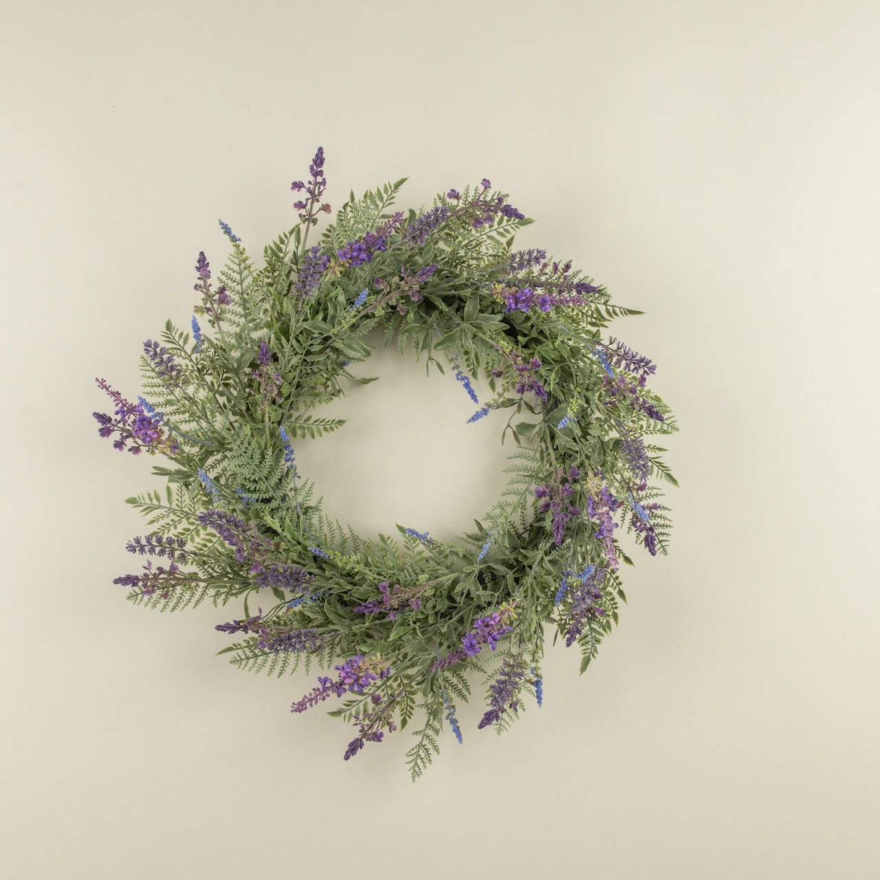 Lavender and Fern Wreath, 24", photo 4 of 4