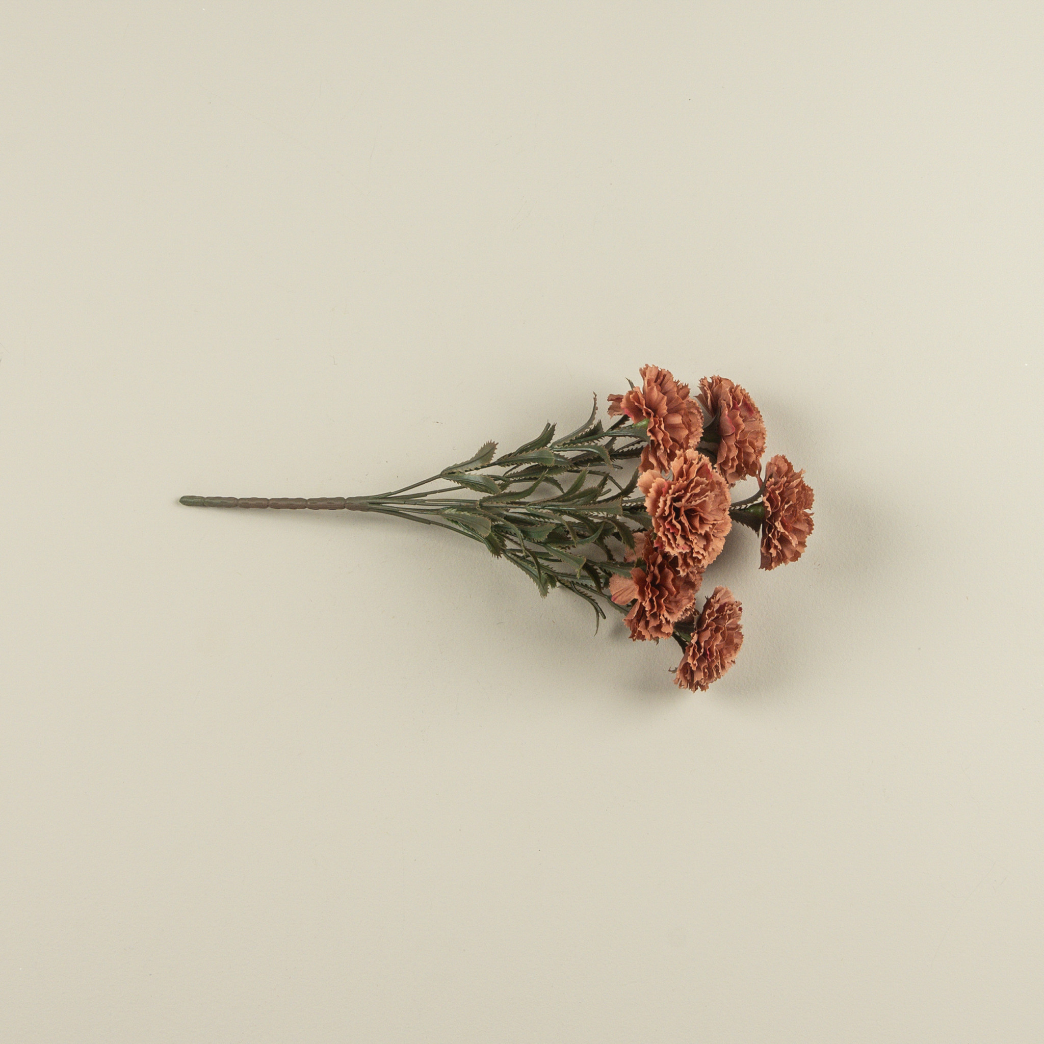 Terracotta Carnation Spray, 15.75", photo 4 of 5