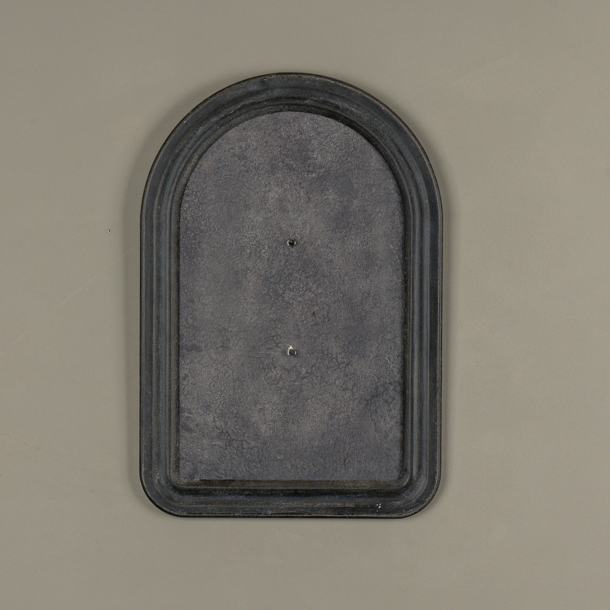 Black Arched Customizable Magnetic Wall Plaque, 22.25"