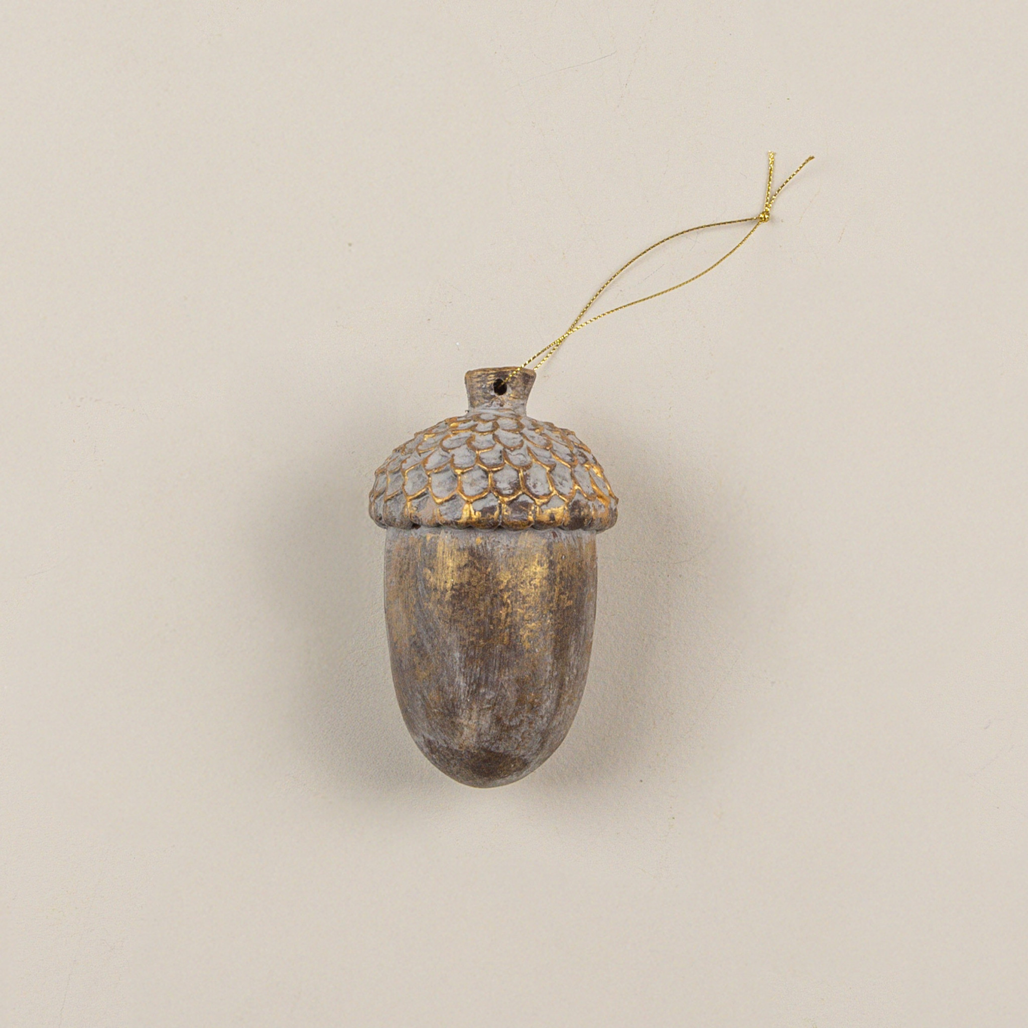 Aged Acorn Ornament, photo 2 of 3
