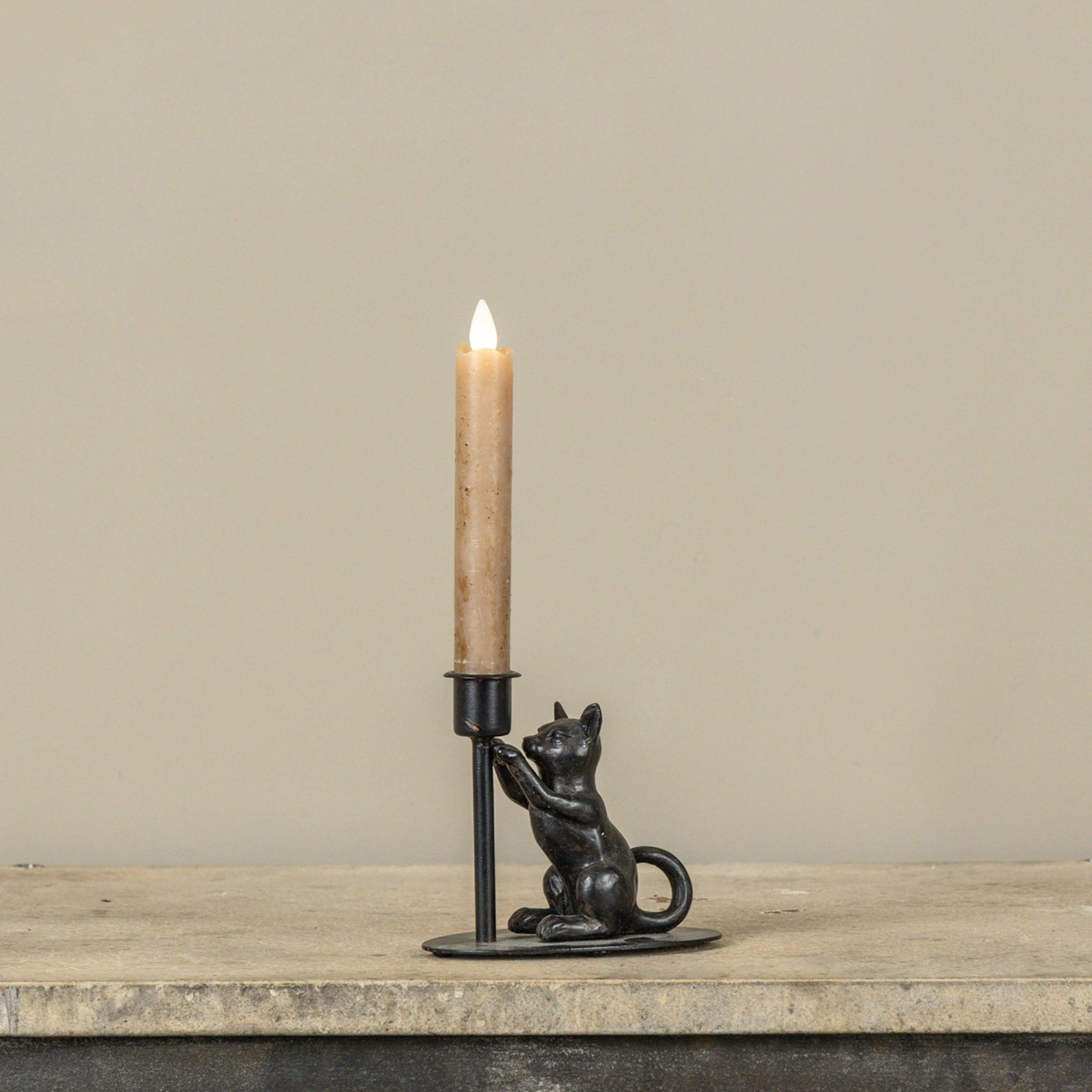 Kitten Taper Candle Holder, photo 2 of 3