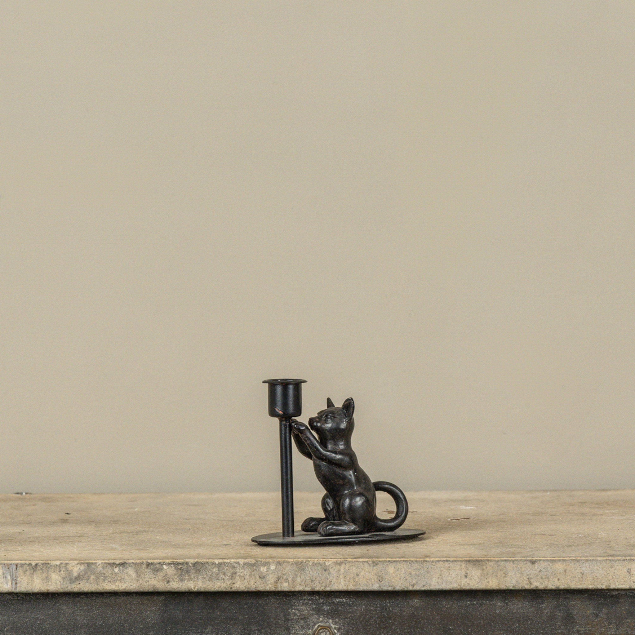 Kitten Taper Candle Holder, photo 3 of 3