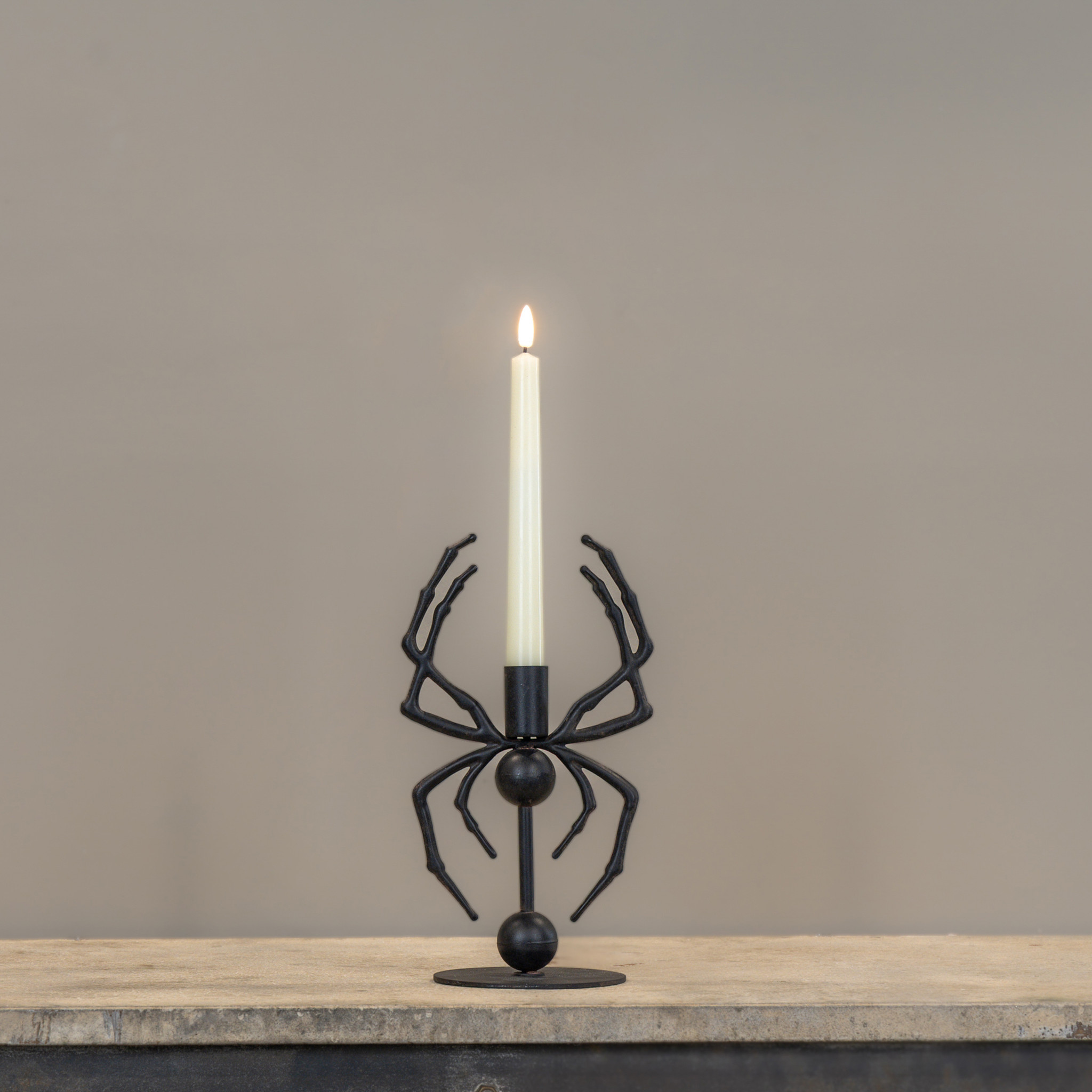 Spider Taper Candle Holder, 10.25", photo 2 of 4
