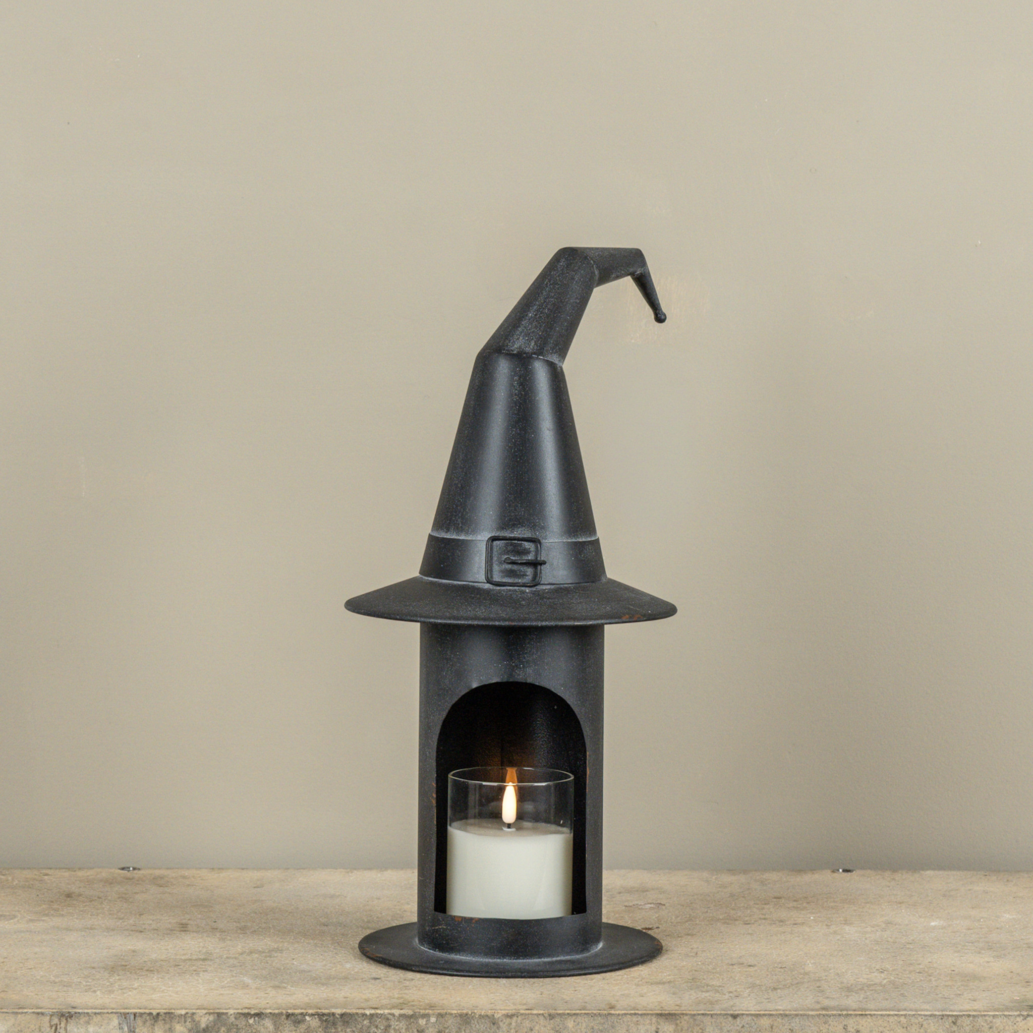 Witch's Hat Pillar Candle Holder, 16.5", photo 2 of 3