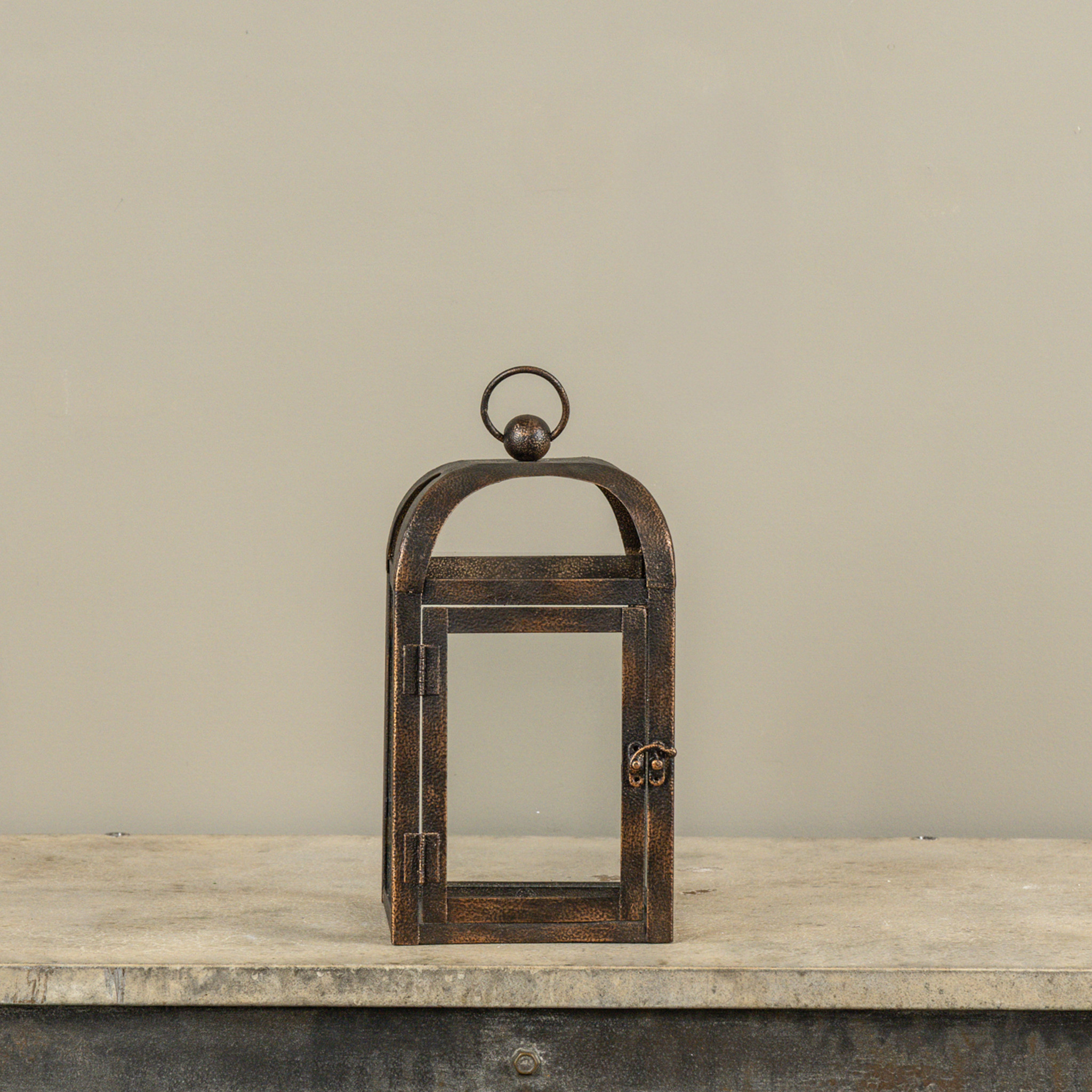 Bronze Arched Lantern, 10.75", photo 3 of 4