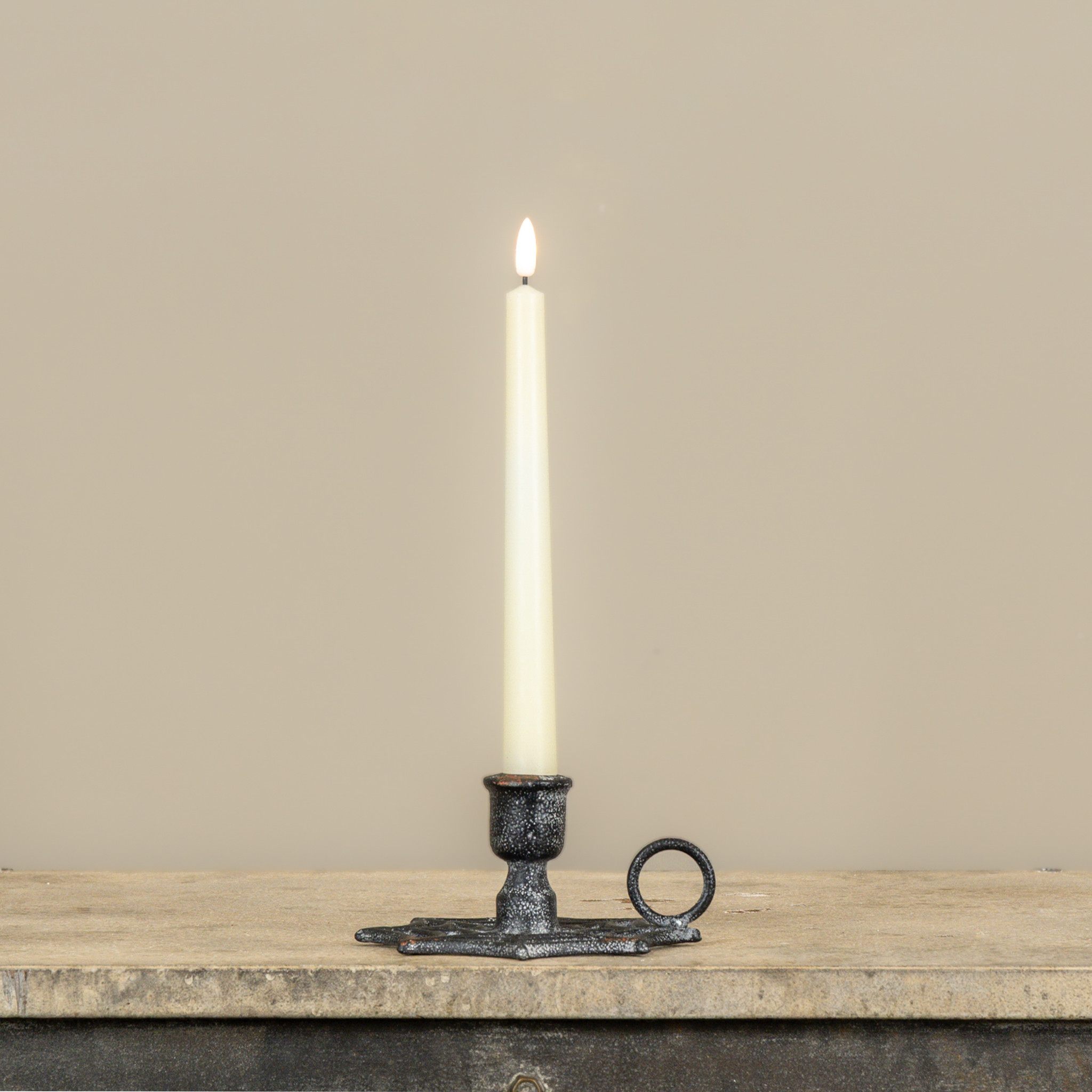 Black Spider Web Taper Candle Holder, photo 3 of 7