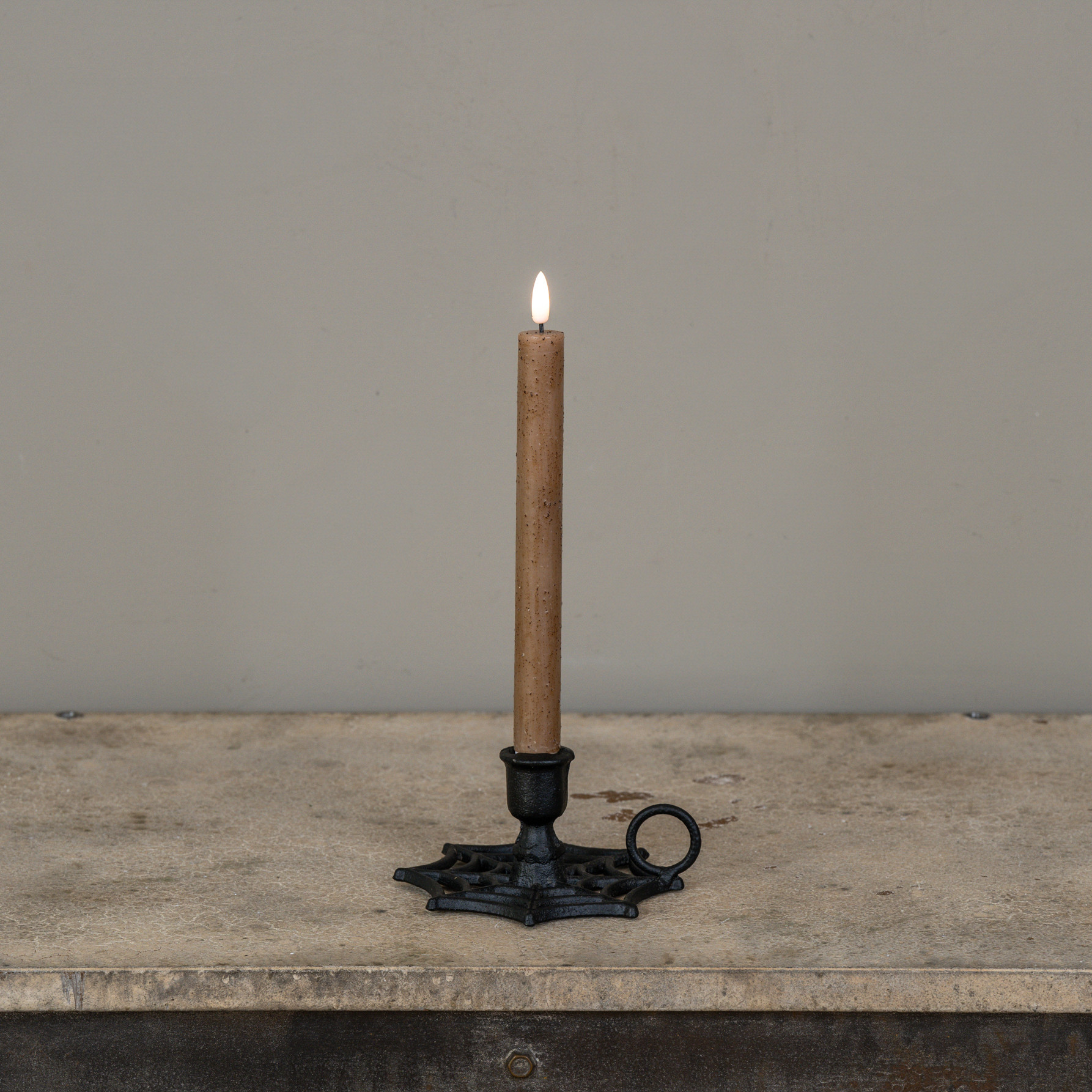 Black Spider Web Taper Candle Holder, photo 6 of 7