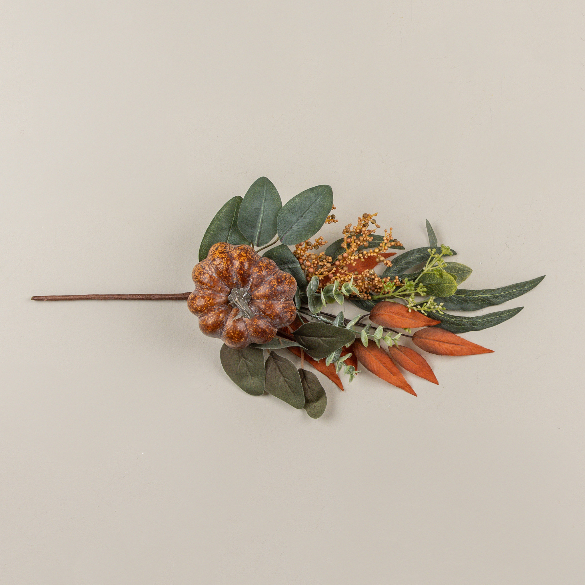 Pumpkin & Eucalyptus Pick, 20", photo 4 of 6