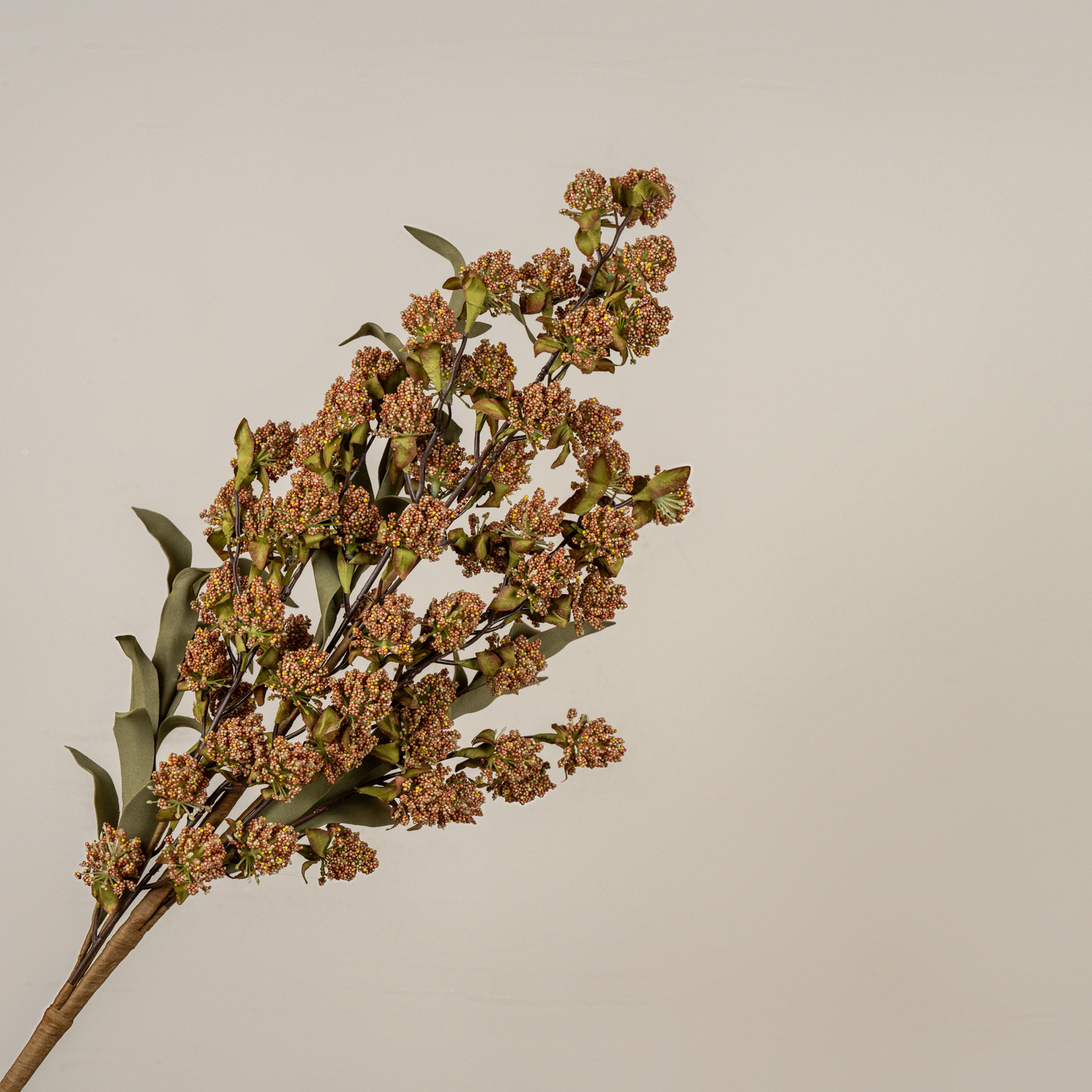 Brown Pompom Spray, 32", photo 4 of 4