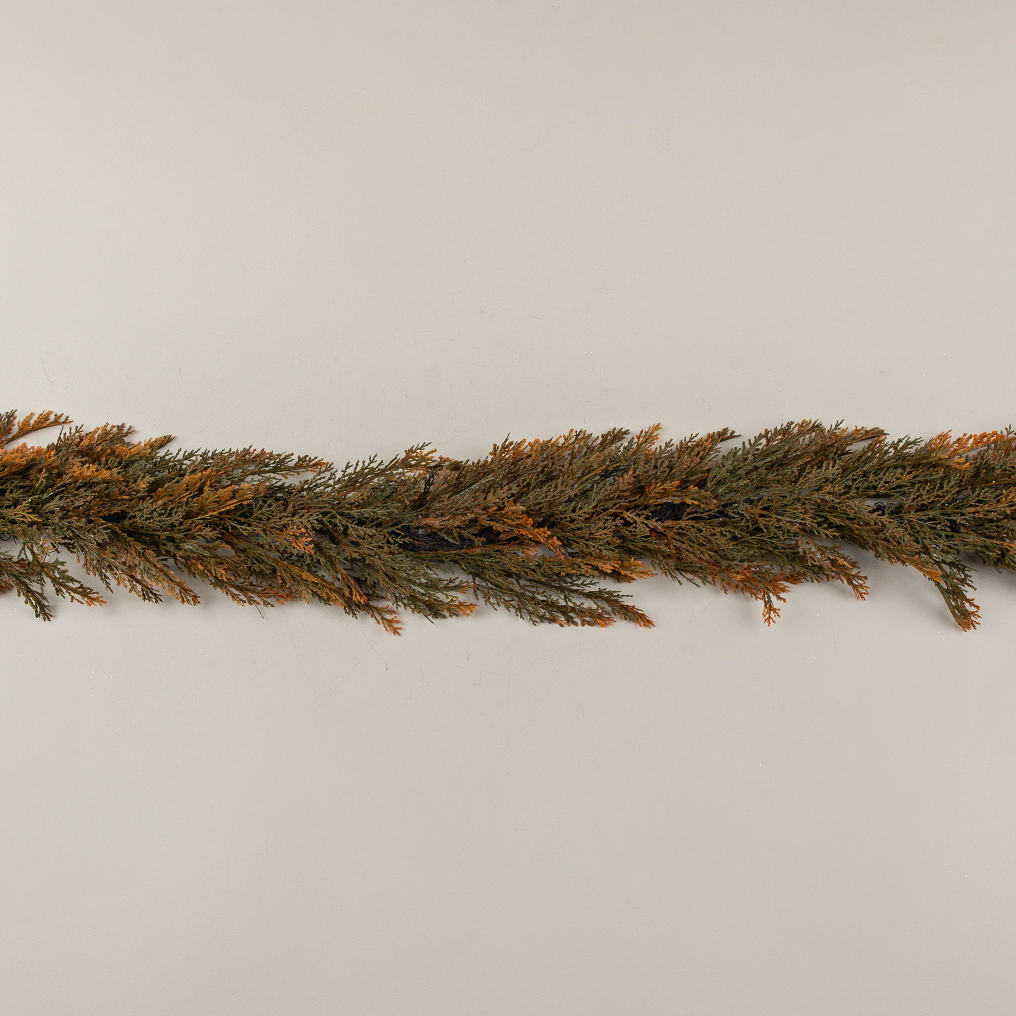 Orange Tipped Juniper Garland, 6 ft, photo 2 of 3