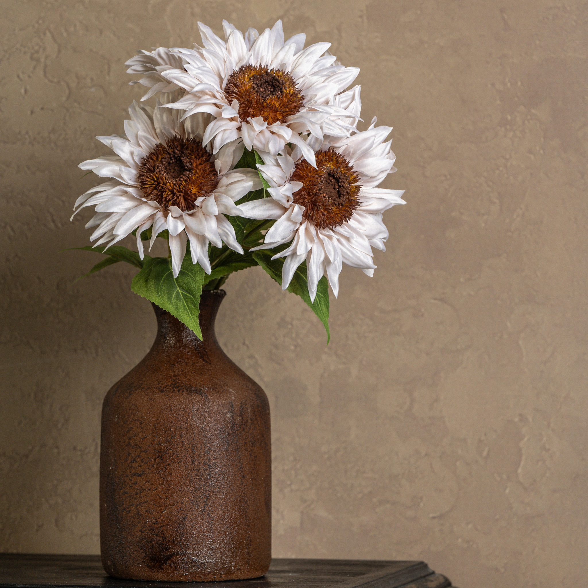 Ivory Sunflower Bush, 18.5", photo 4 of 4