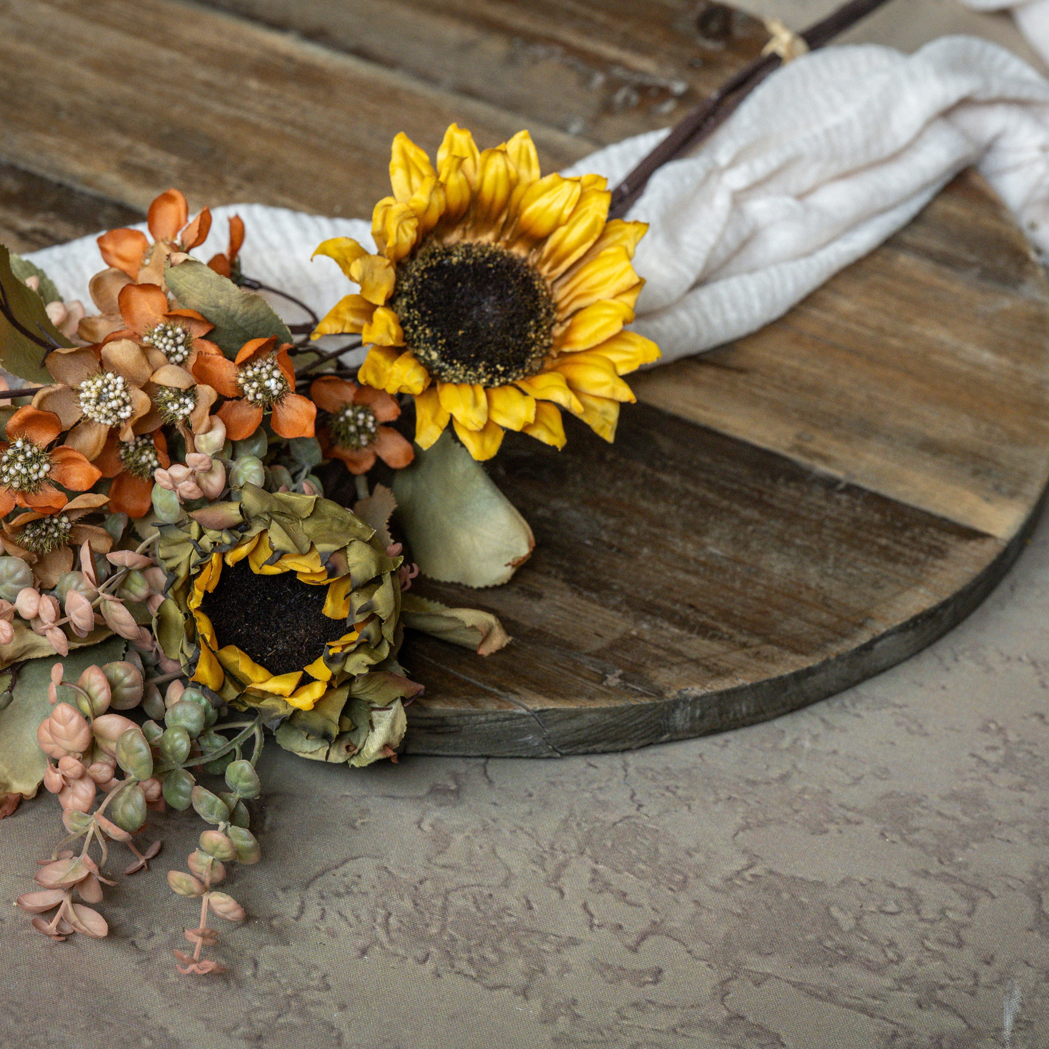 Sunflower & Dogwood Bundle, 28"