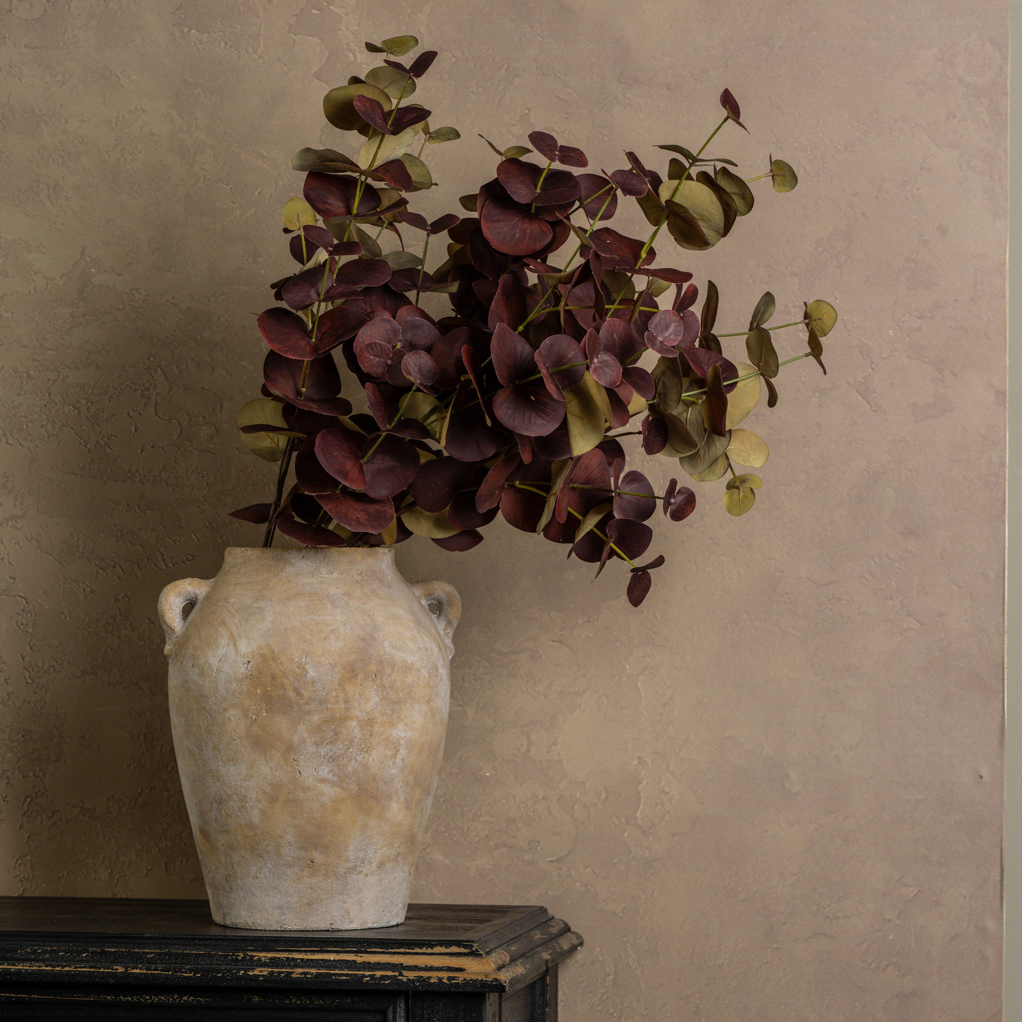 Burgundy Eucalyptus Stem, 39", photo 4 of 5
