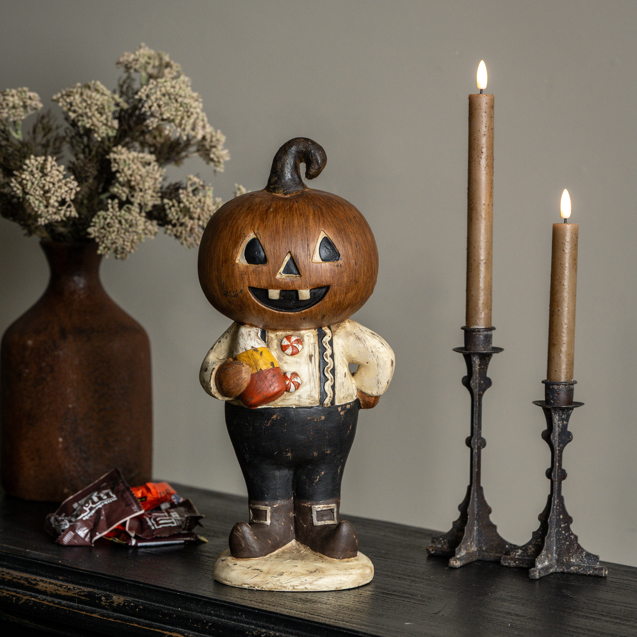 Pumpkin Kid with Candy Corn — photo 1 of 2