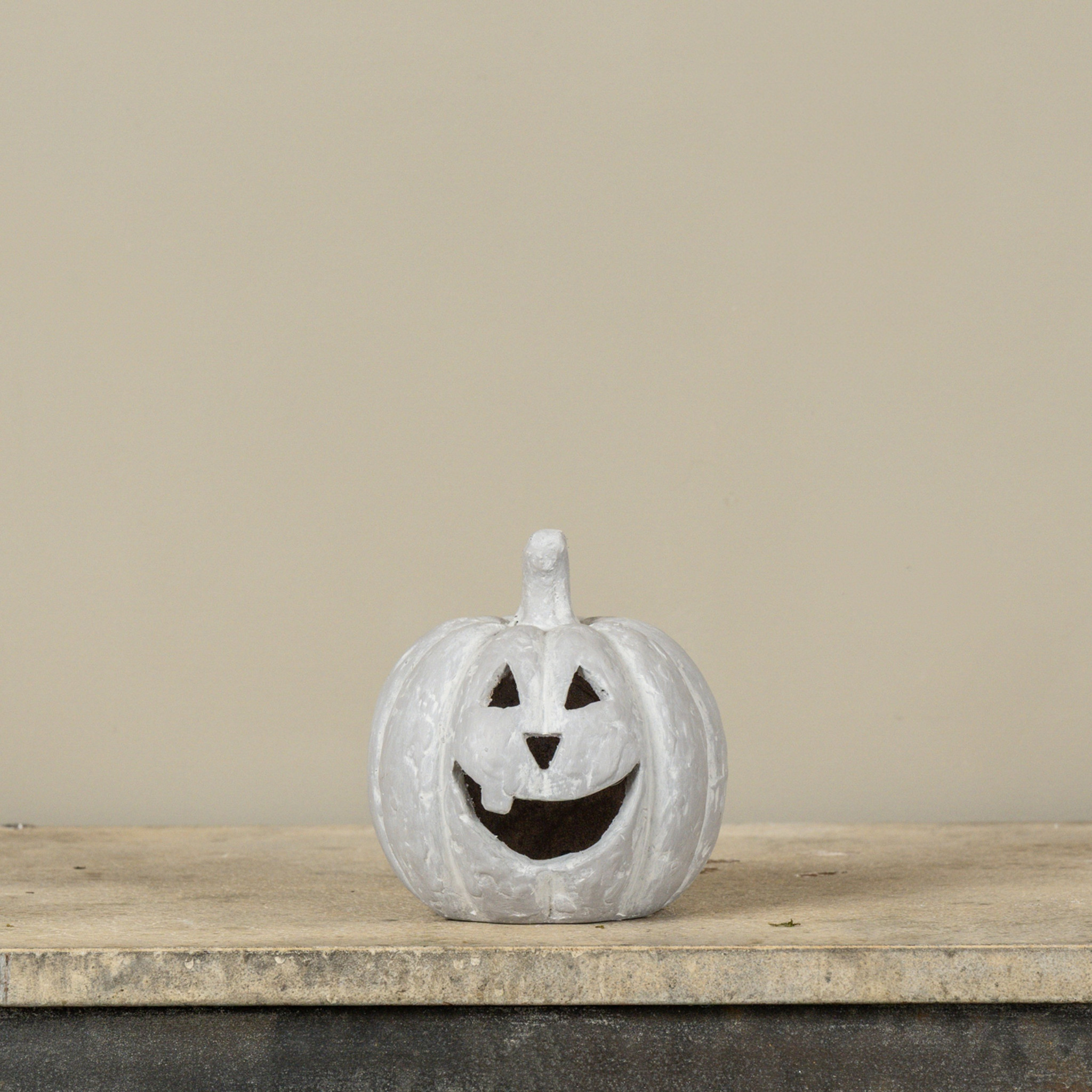 Grey Big Mouth Pumpkin, 5.5", photo 2 of 3
