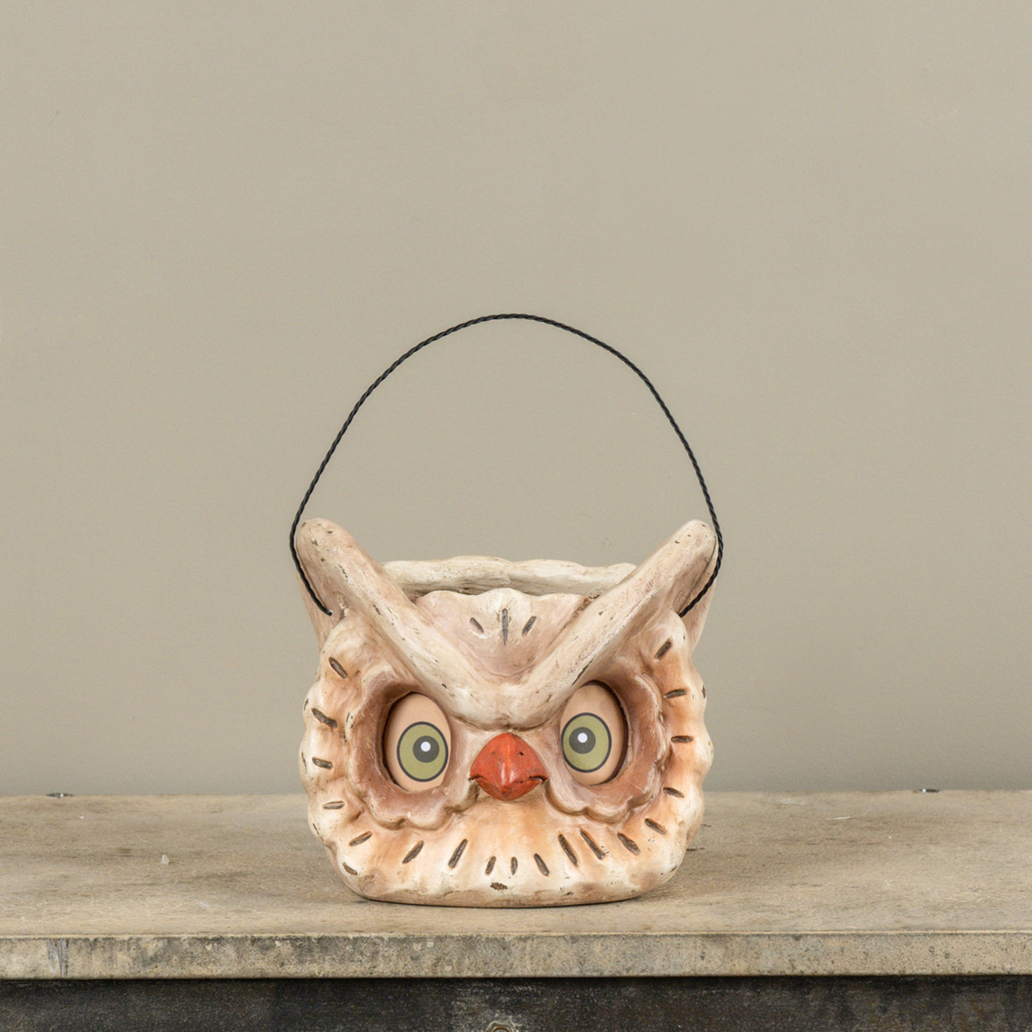 Owl Candy Container with Handle, photo 2 of 2