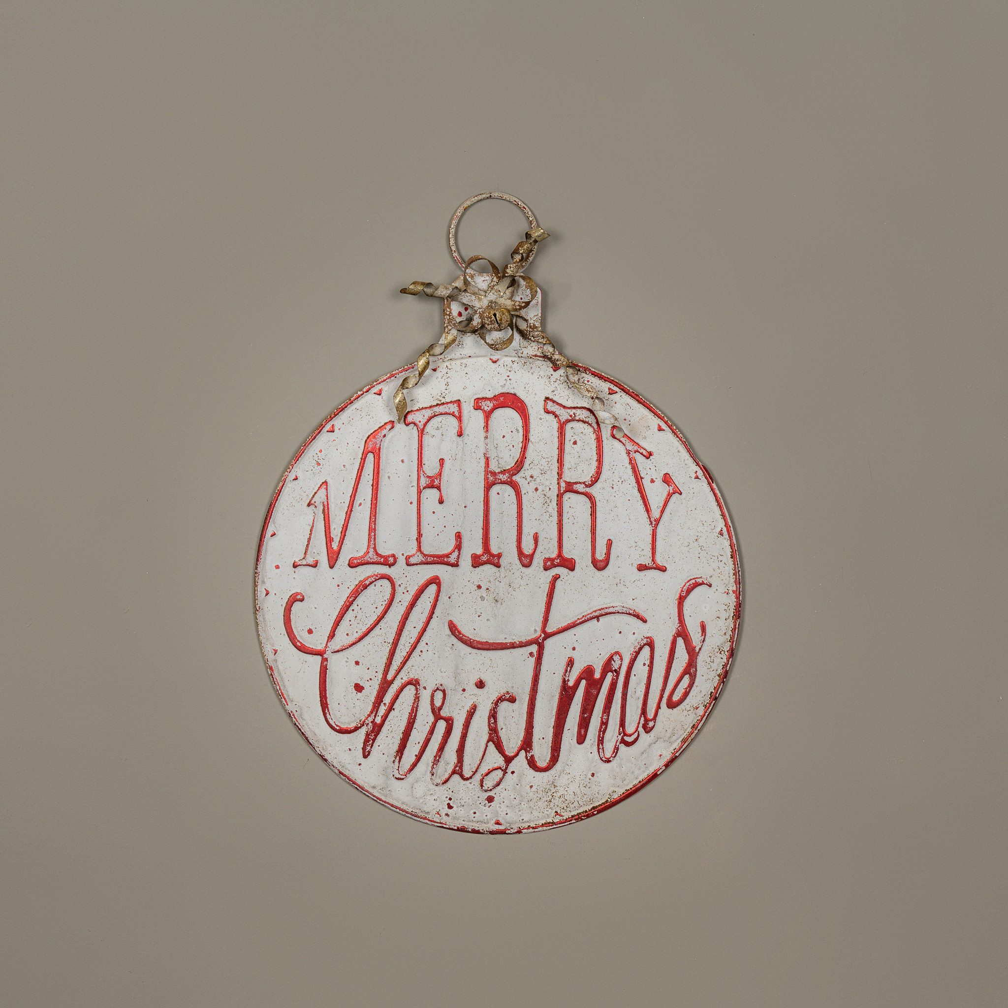 Merry Christmas Ornament Sign, 21"
