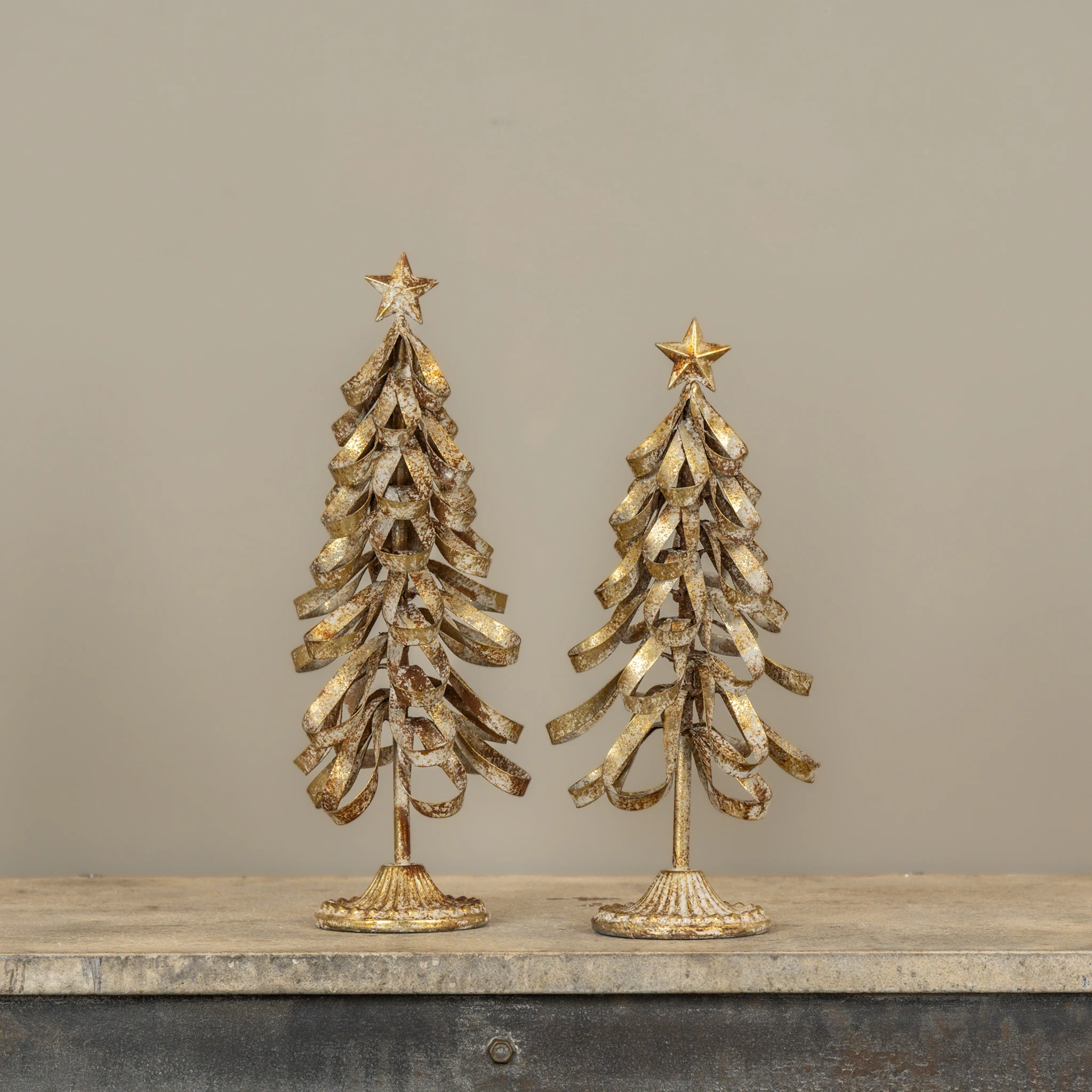 Gold Christmas Tree, 14.25", photo 3 of 3