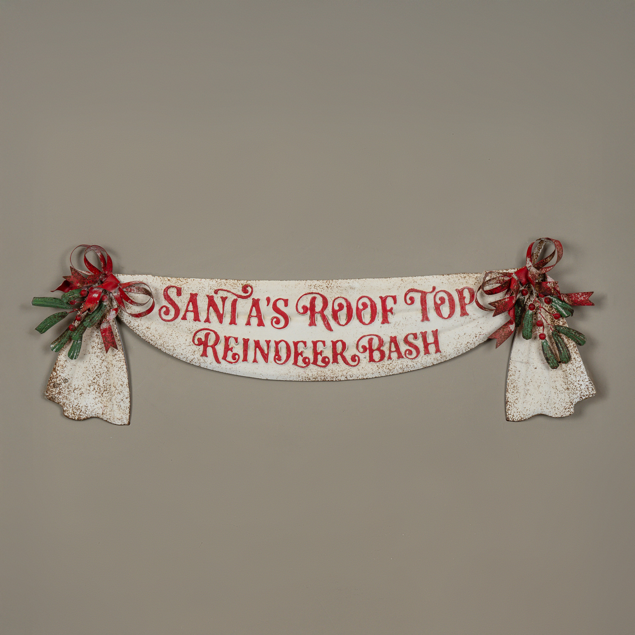 Reindeer Bash Sign