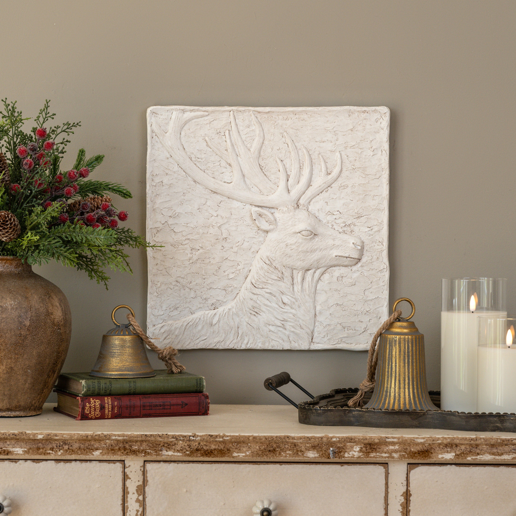 Reindeer Wall Plaque