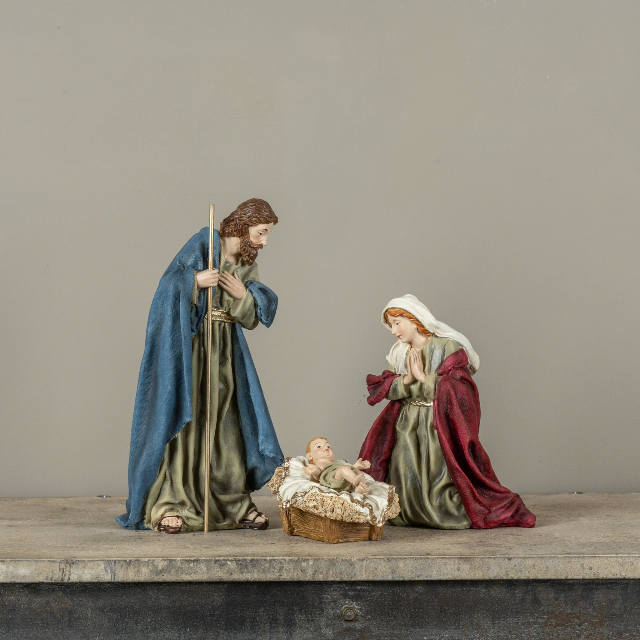 Nativity Scene Statues, Set of 3 — photo 1 of 2