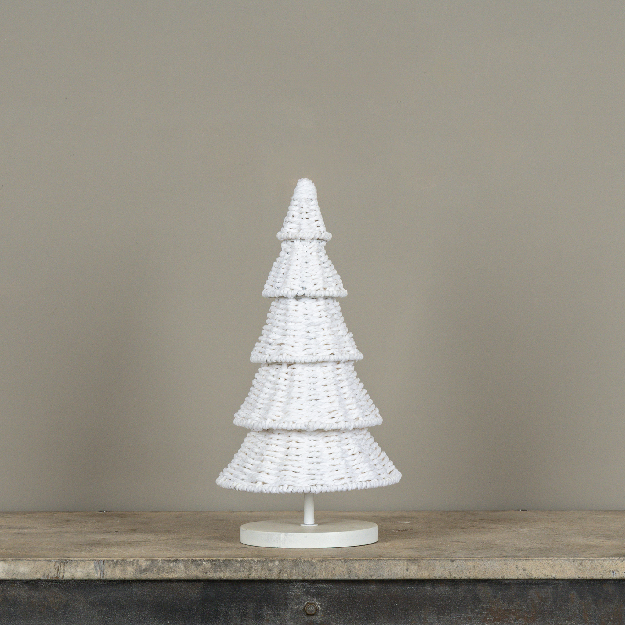 Cream Rattan Tree, 14", photo 3 of 3