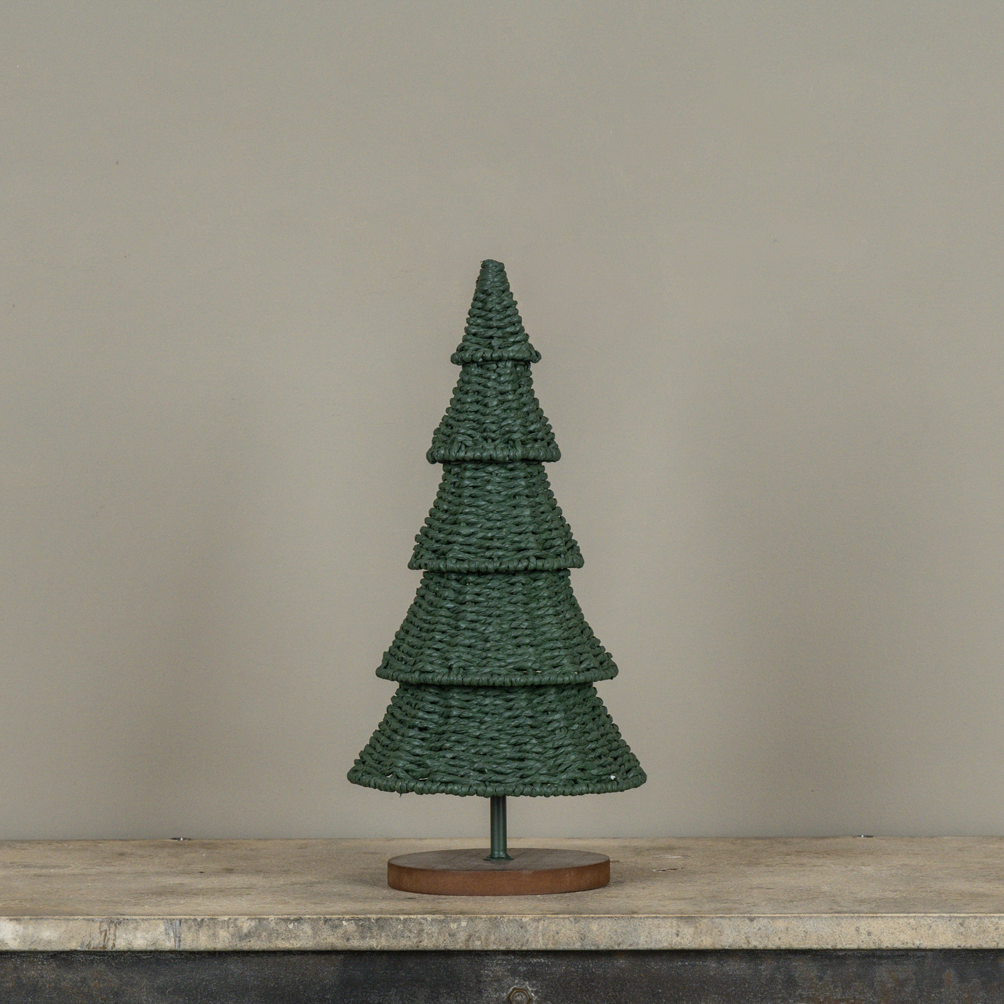 Green Rattan Tree, 14", photo 2 of 3