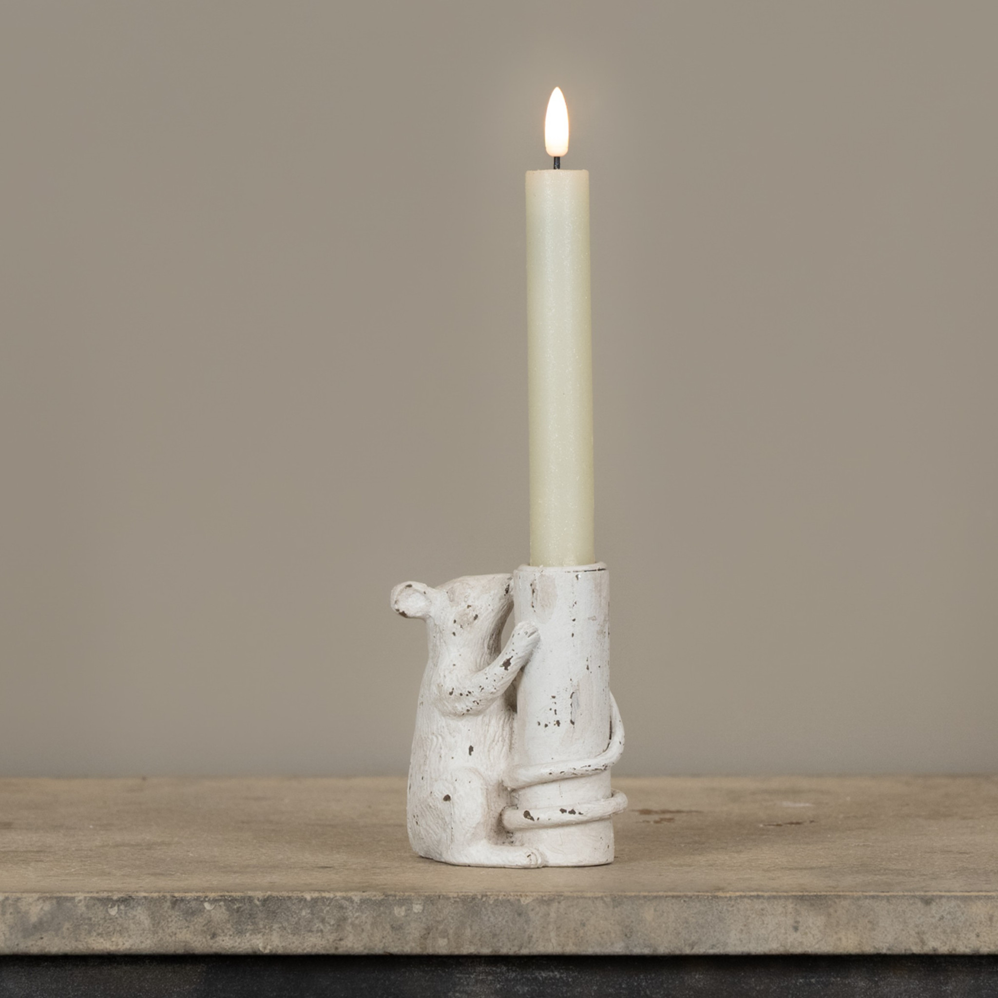 Mouse Taper Candle Holder, 4.25", photo 2 of 3