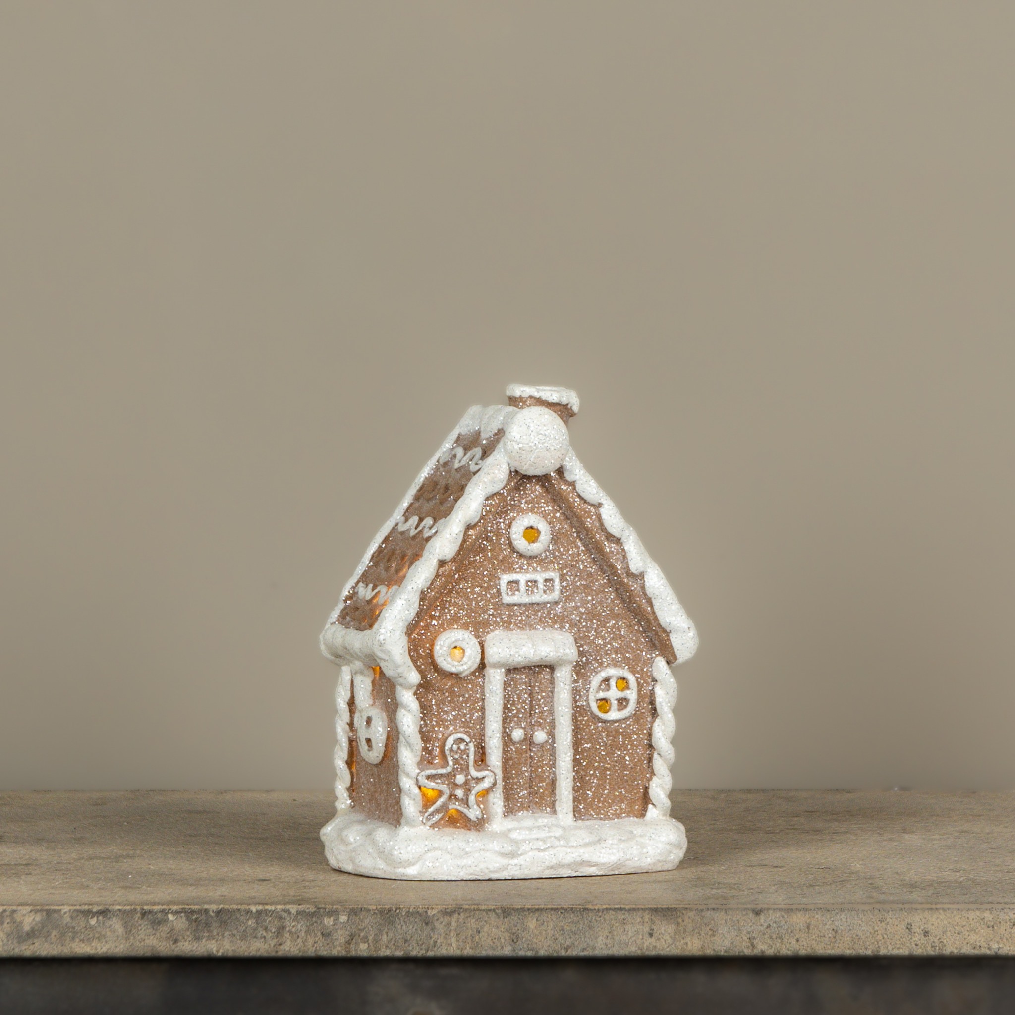 Lighted Gingerbread House, 8", photo 2 of 3