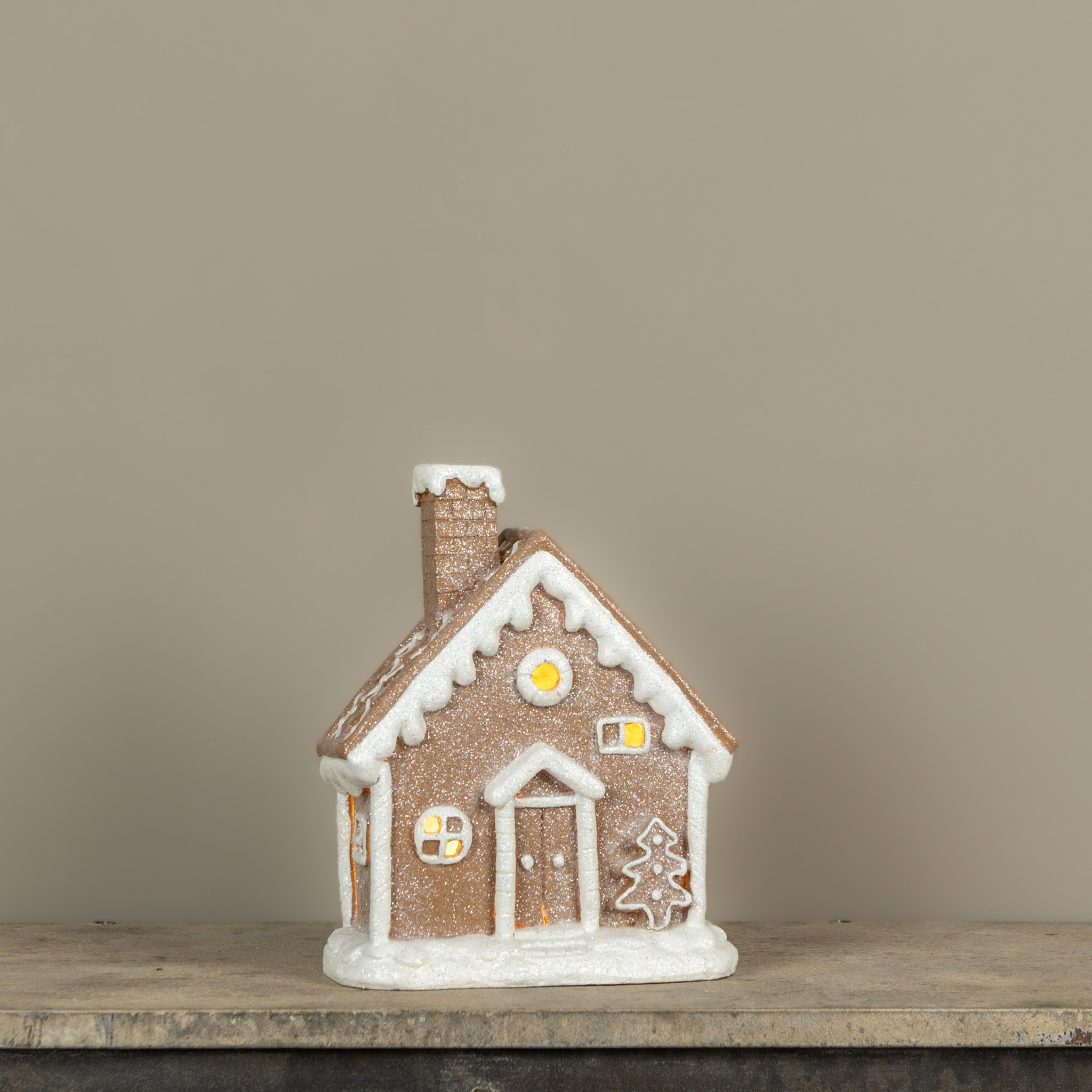 Lighted Gingerbread House, 11.5", photo 2 of 3