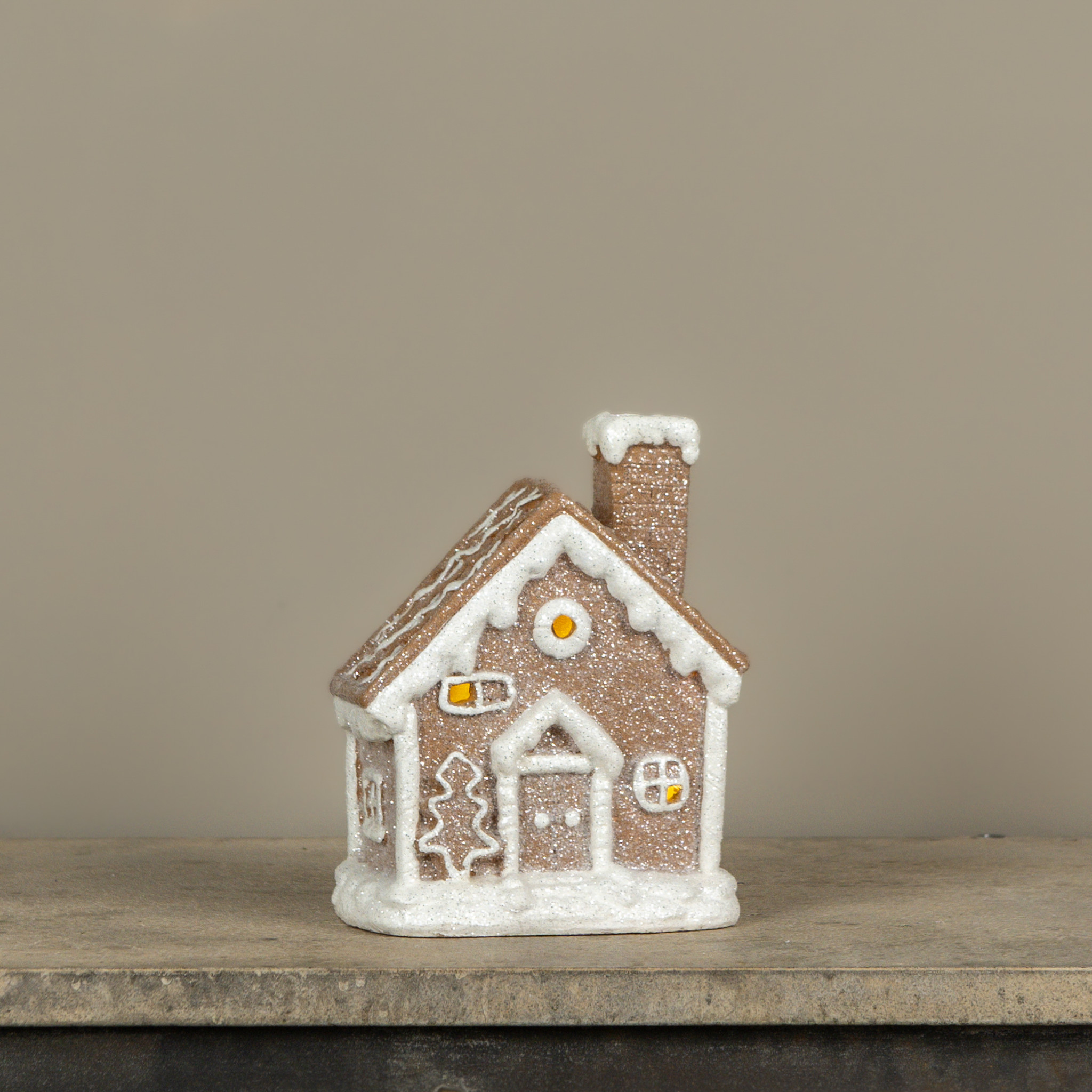 Lighted Gingerbread House, 7.75", photo 2 of 3