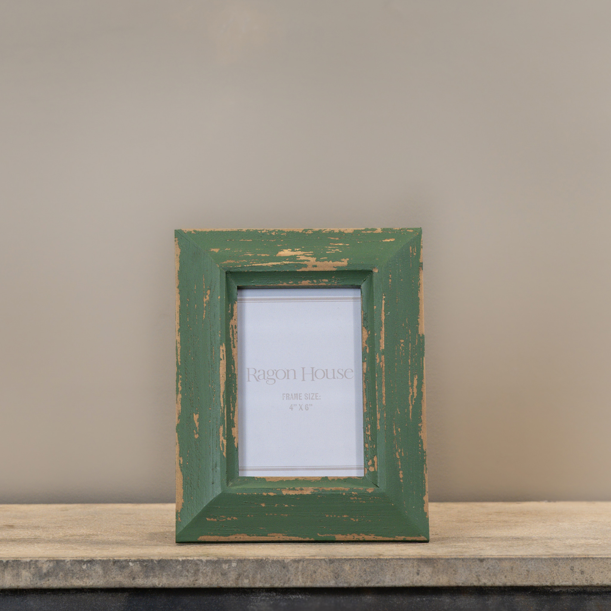 Green Chippy Photo Frame, 4" × 6", photo 3 of 3