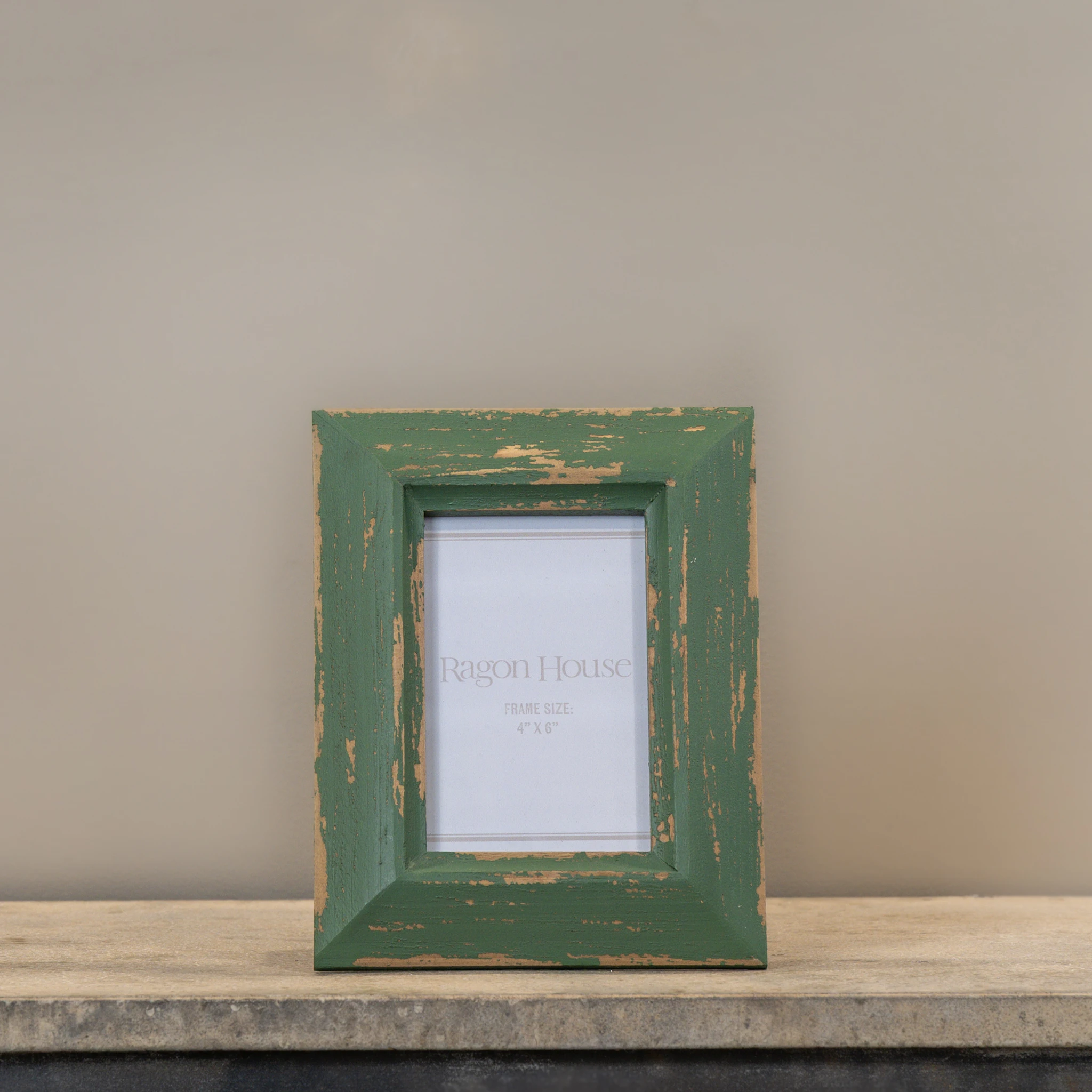 Green Chippy Photo Frame, 4" × 6", photo 3 of 3