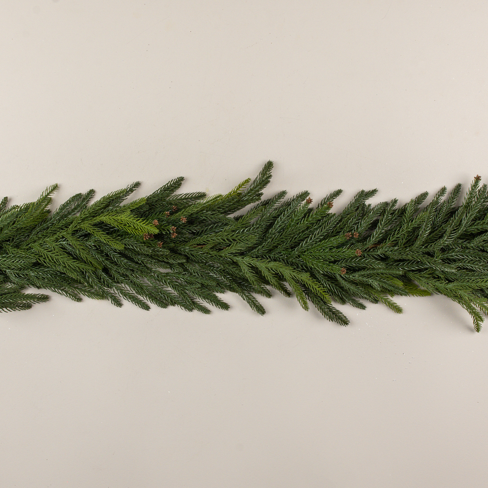 Mini Pinecone & Pine Garland, 6 ft