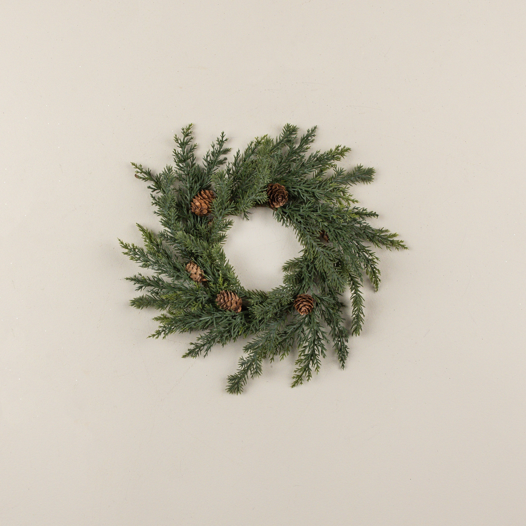 Juniper & Pinecone Candle Ring, 11", photo 2 of 3