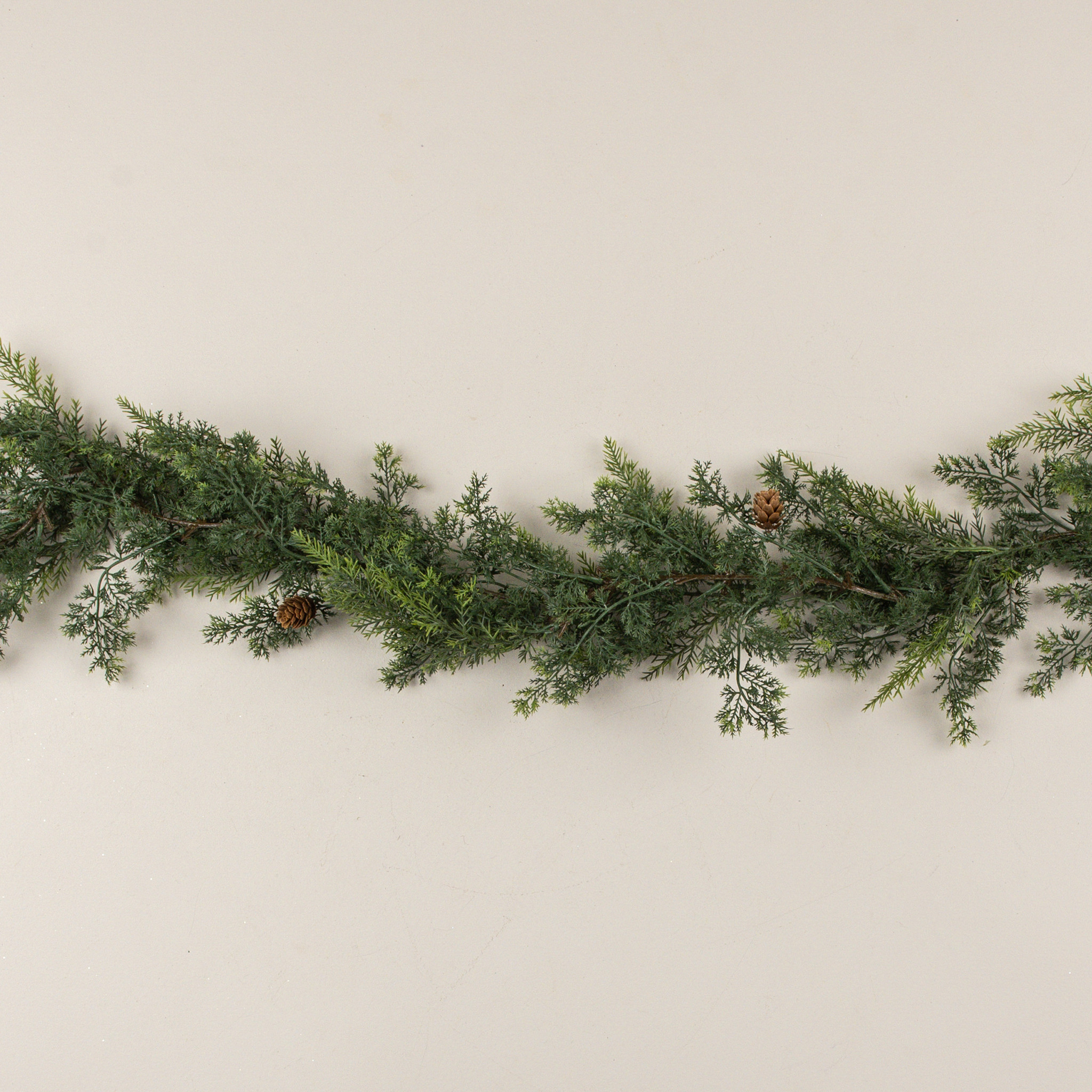 Northern Red Cedar & Prickly Pine Garland, 6 ft