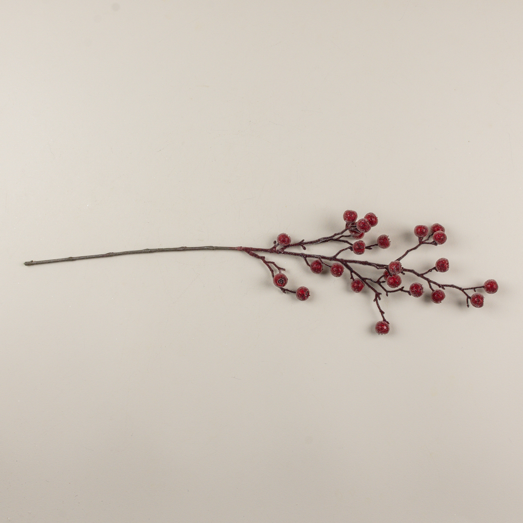Iced Red Berry Spray, 33", photo 3 of 4