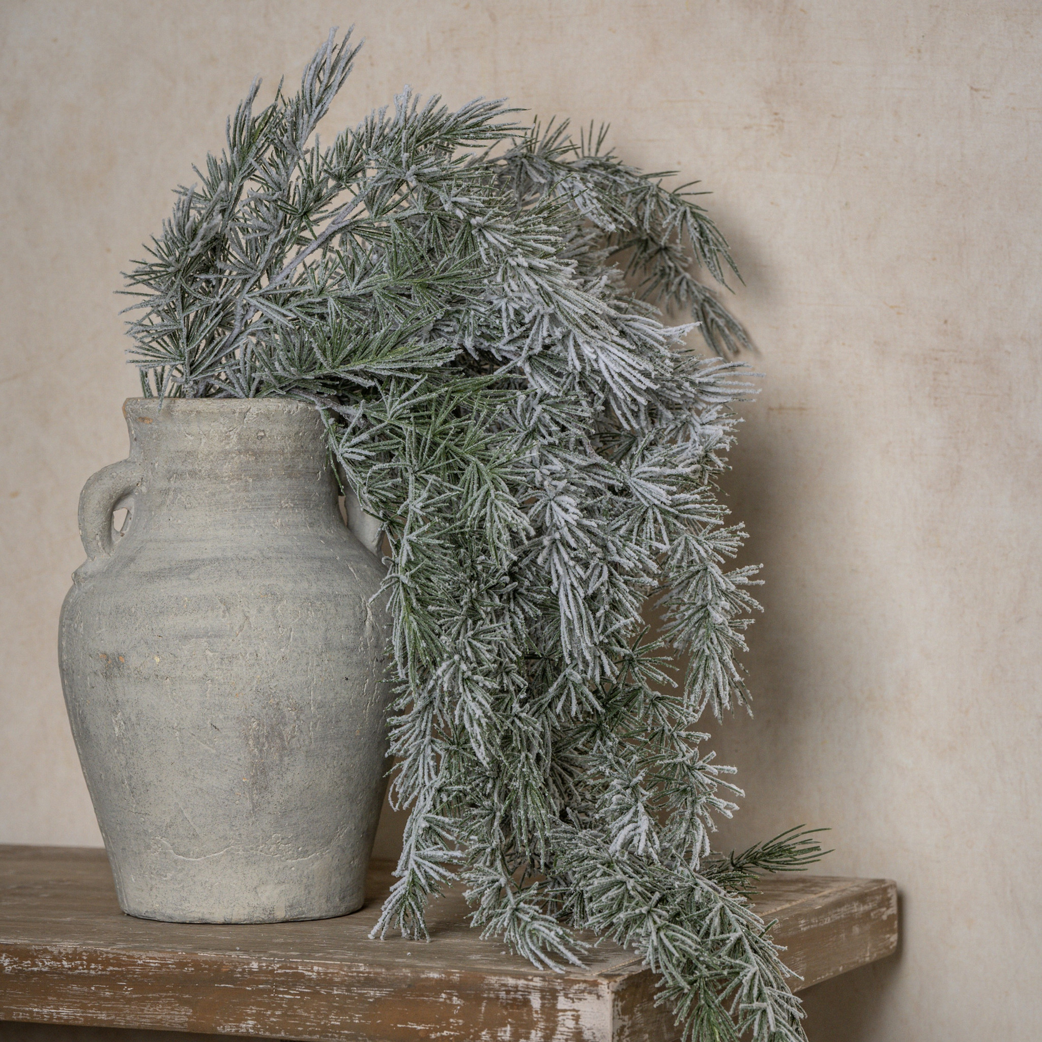 Snowing Pine Hanging Spray, 46", photo 4 of 4