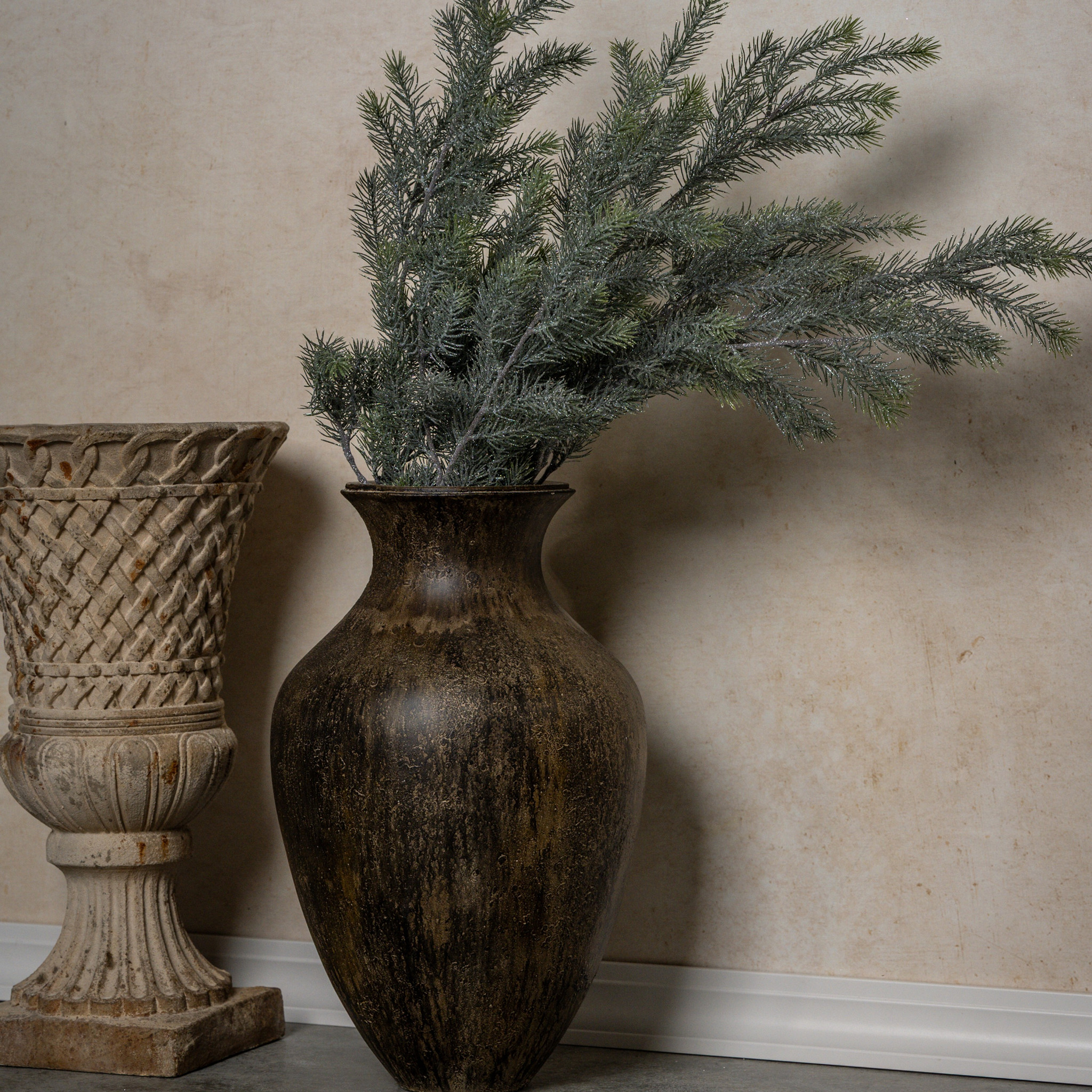 Glittered Pine Spray, 44", photo 3 of 3