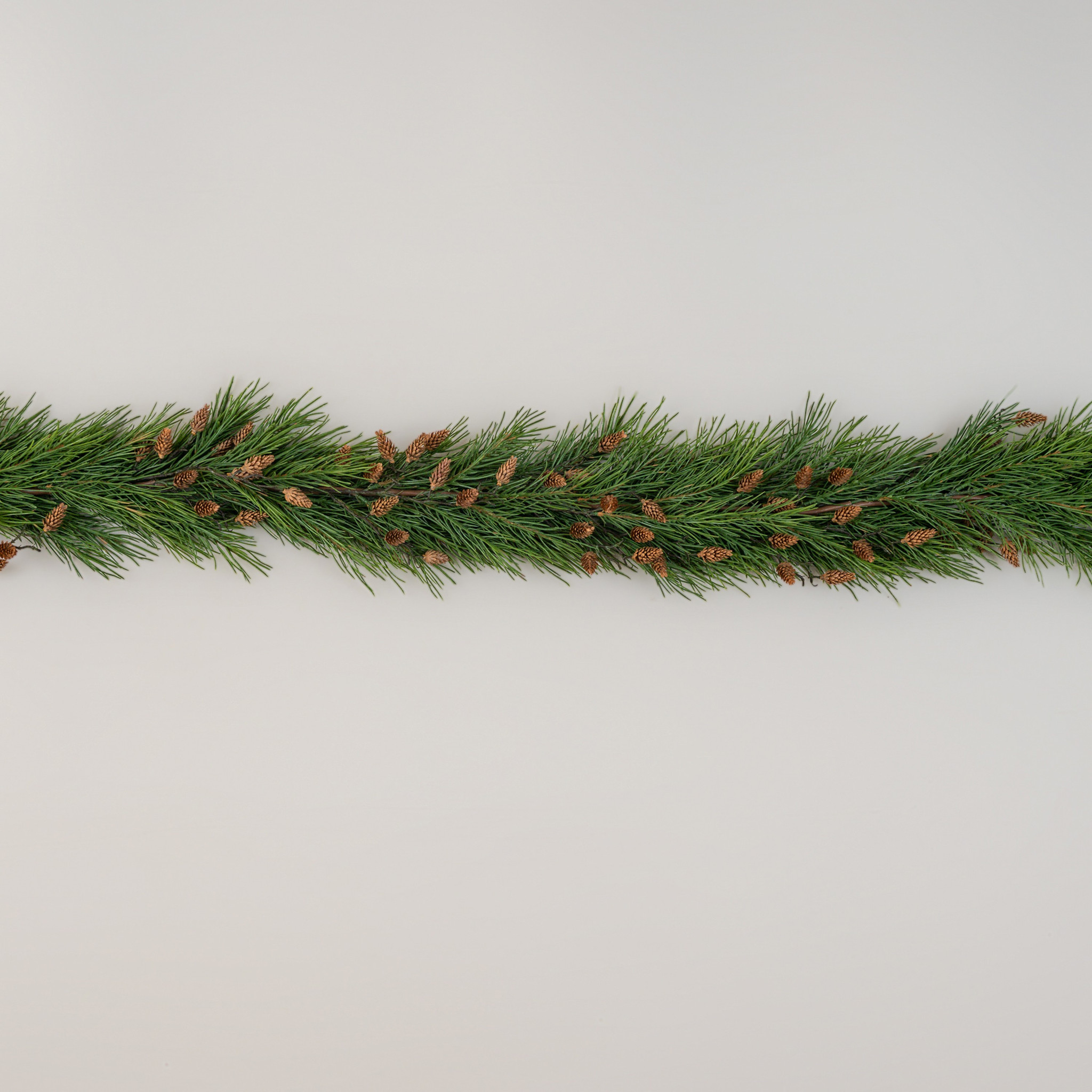 Pine Needle with Pinecone Garland, 6 ft, photo 2 of 4
