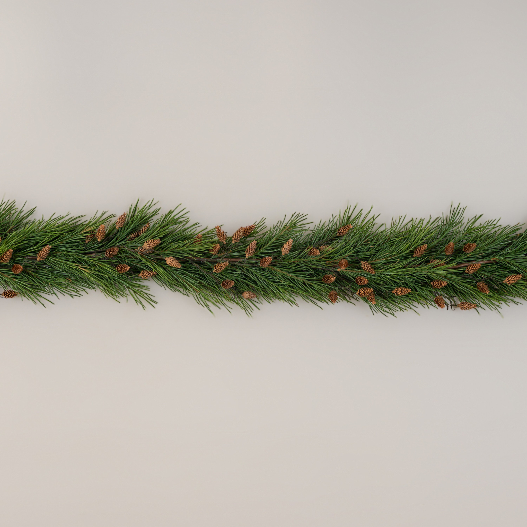 Pine Needle with Pinecone Garland, 6 ft, photo 3 of 4