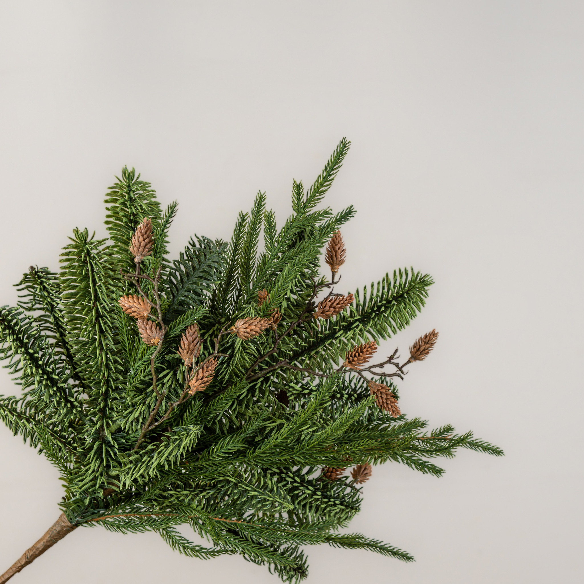 Mixed Pine & Mini Pinecone Bush, 18", photo 2 of 4