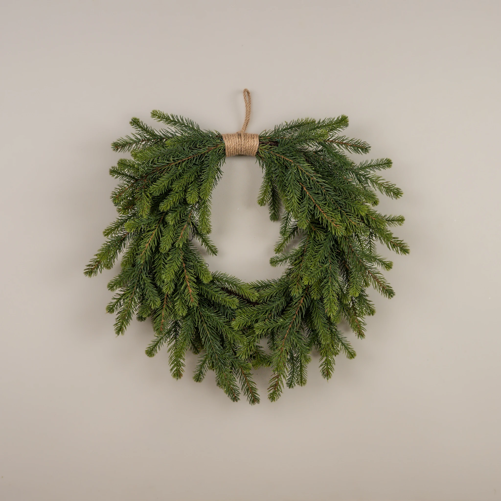 Hanging Dense Pine Wreath, 23", photo 2 of 3