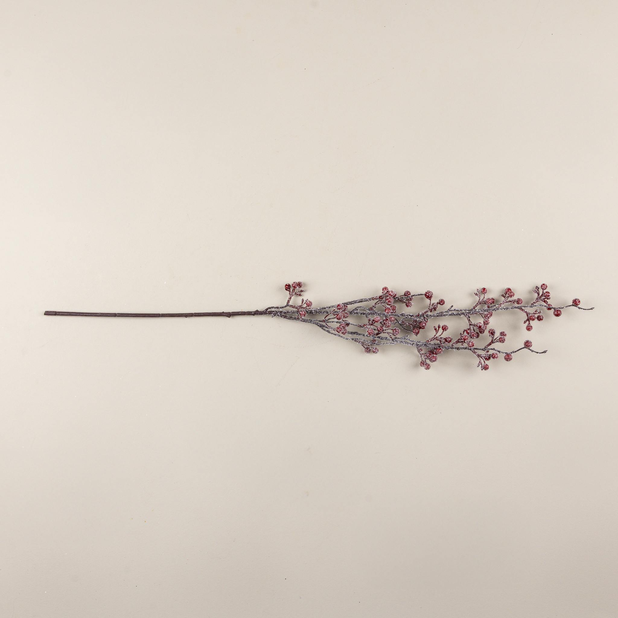Red Frosted Berry Spray, 34", photo 3 of 3